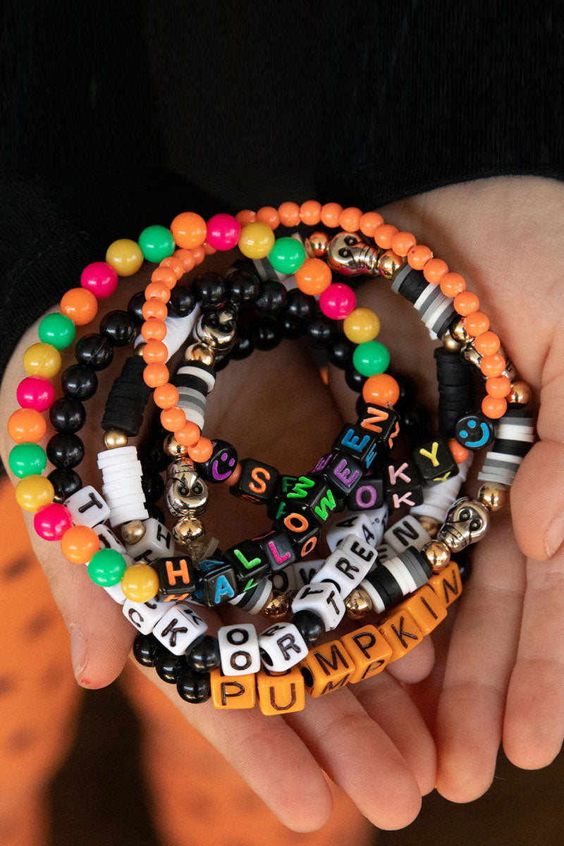 Spellbinding Style: DIY Beaded Halloween Bracelets