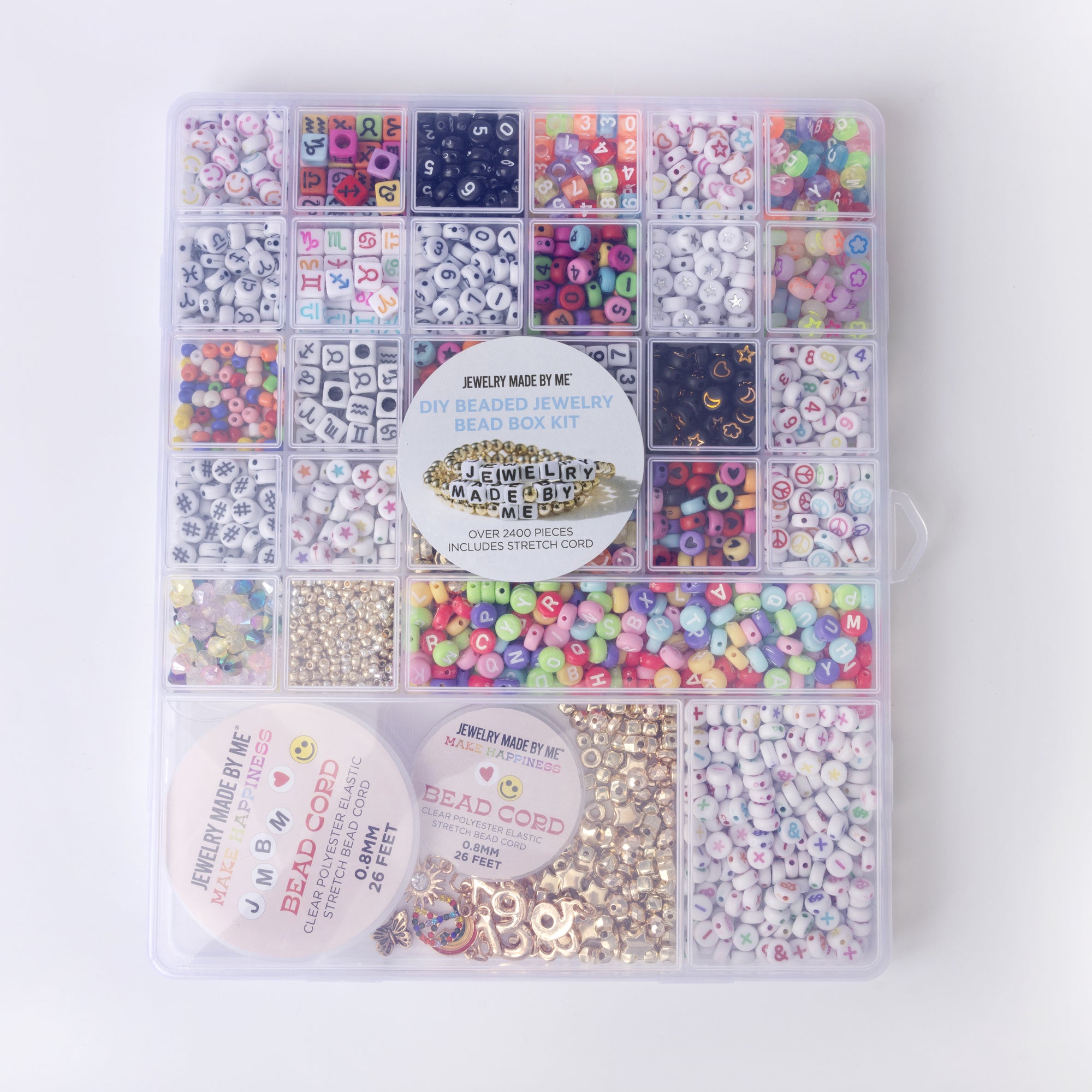 Extra Large Letters Numbers Symbols and Icons Multicolor Bead Kit
