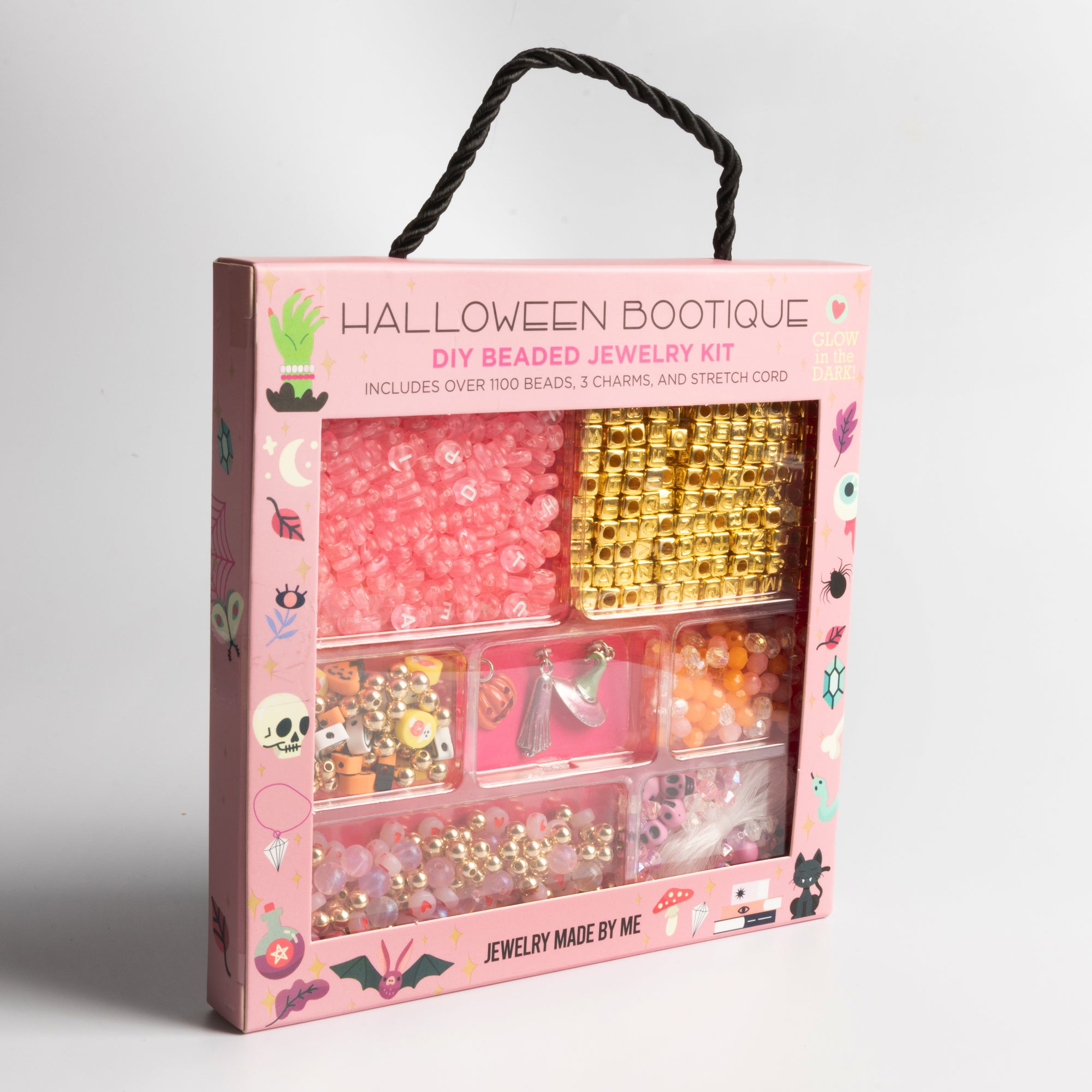 Pastel Halloween Bead Bootique Box DIY Beaded Jewelry Making Kit
