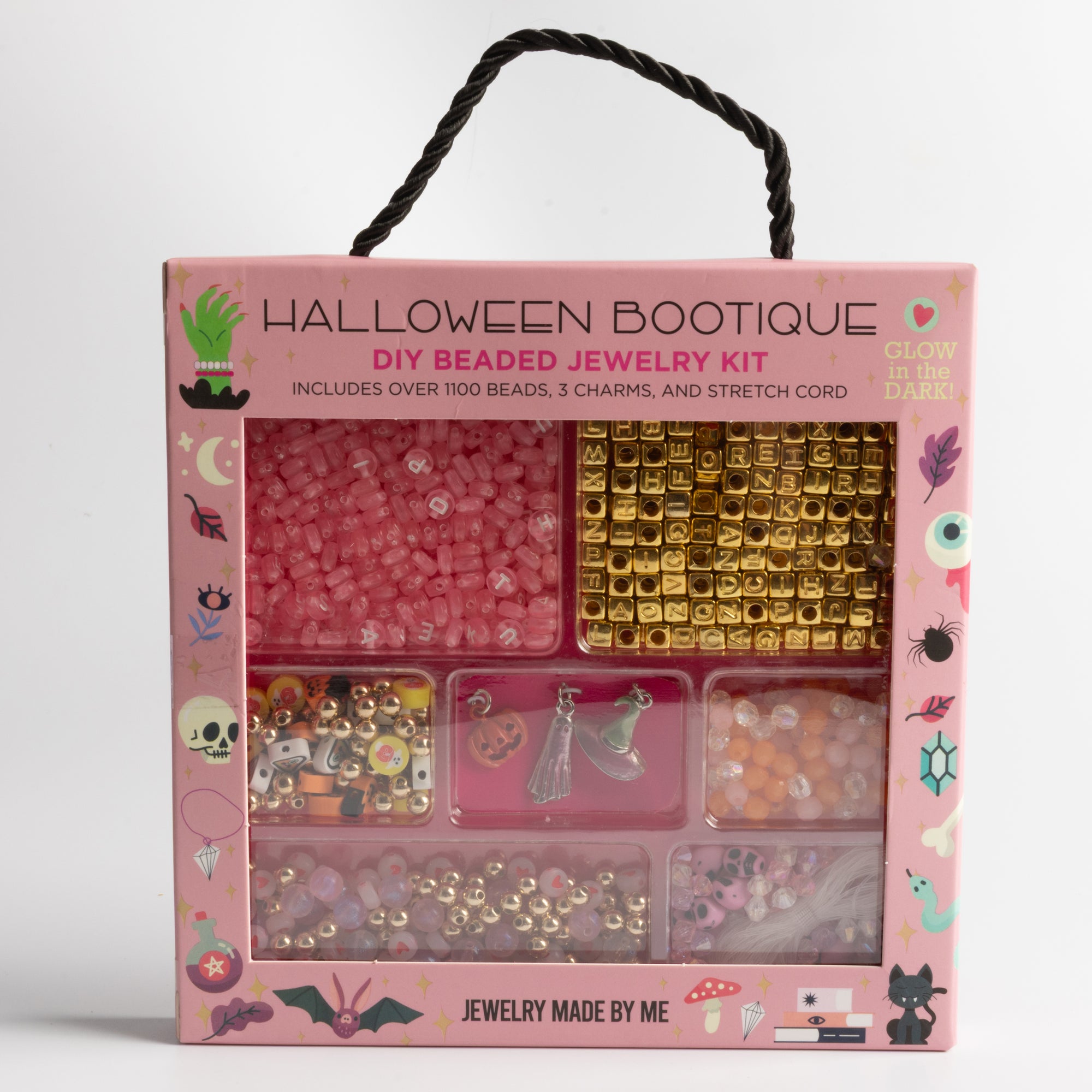 Pastel Halloween Bead Bootique Box DIY Beaded Jewelry Making Kit