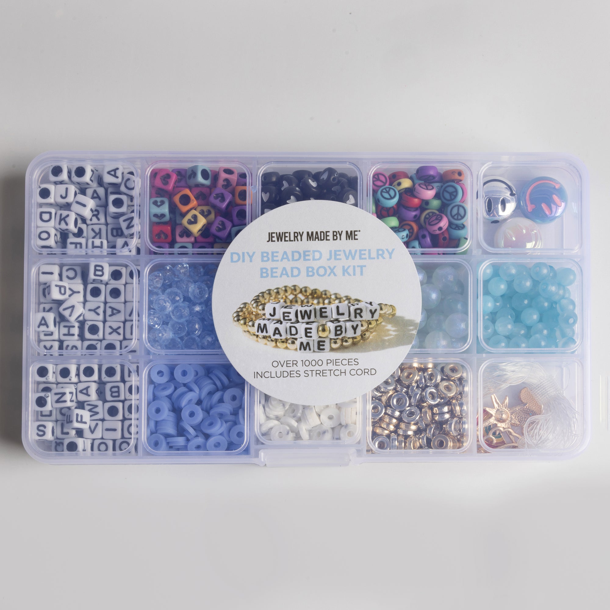 Blue Happiness Bead Kit Over 1,000 Beads