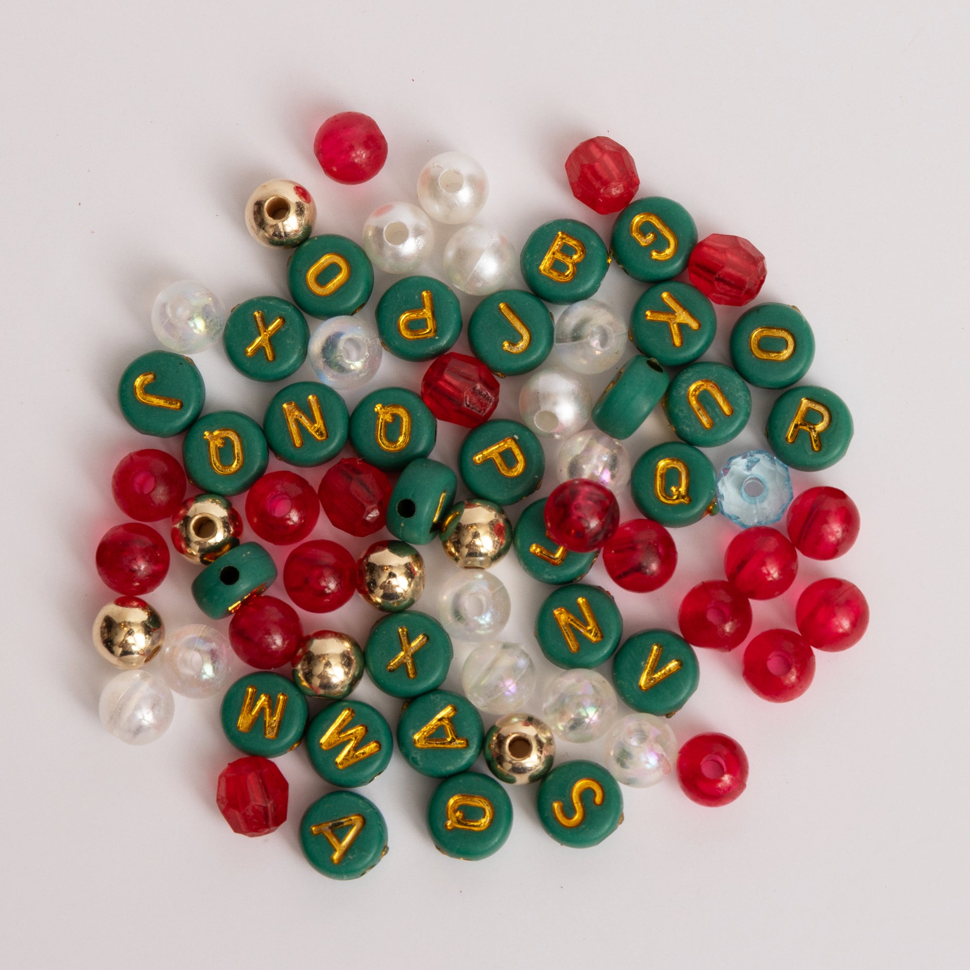 Believe Bear DIY Letter Bead Jar