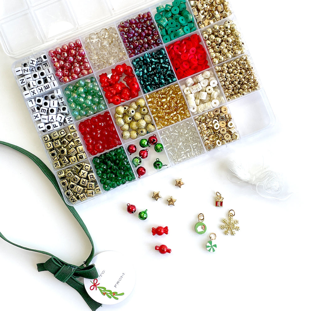 Big Christmas Bead Box