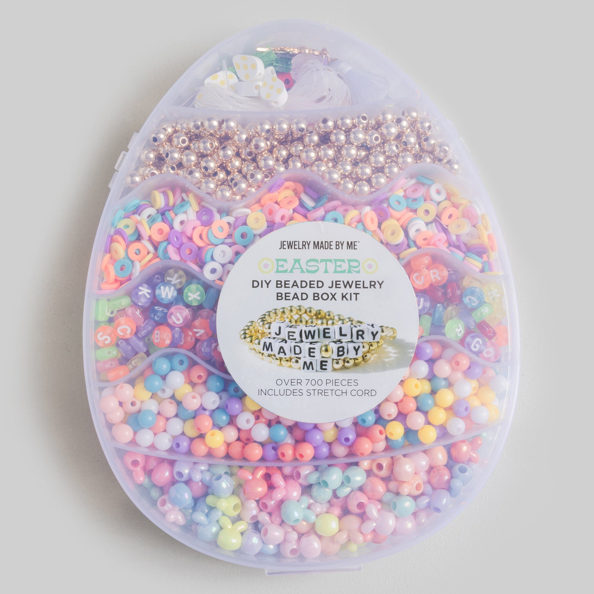 Easter Egg Spring Brights Multicolor Letter Bead Kit