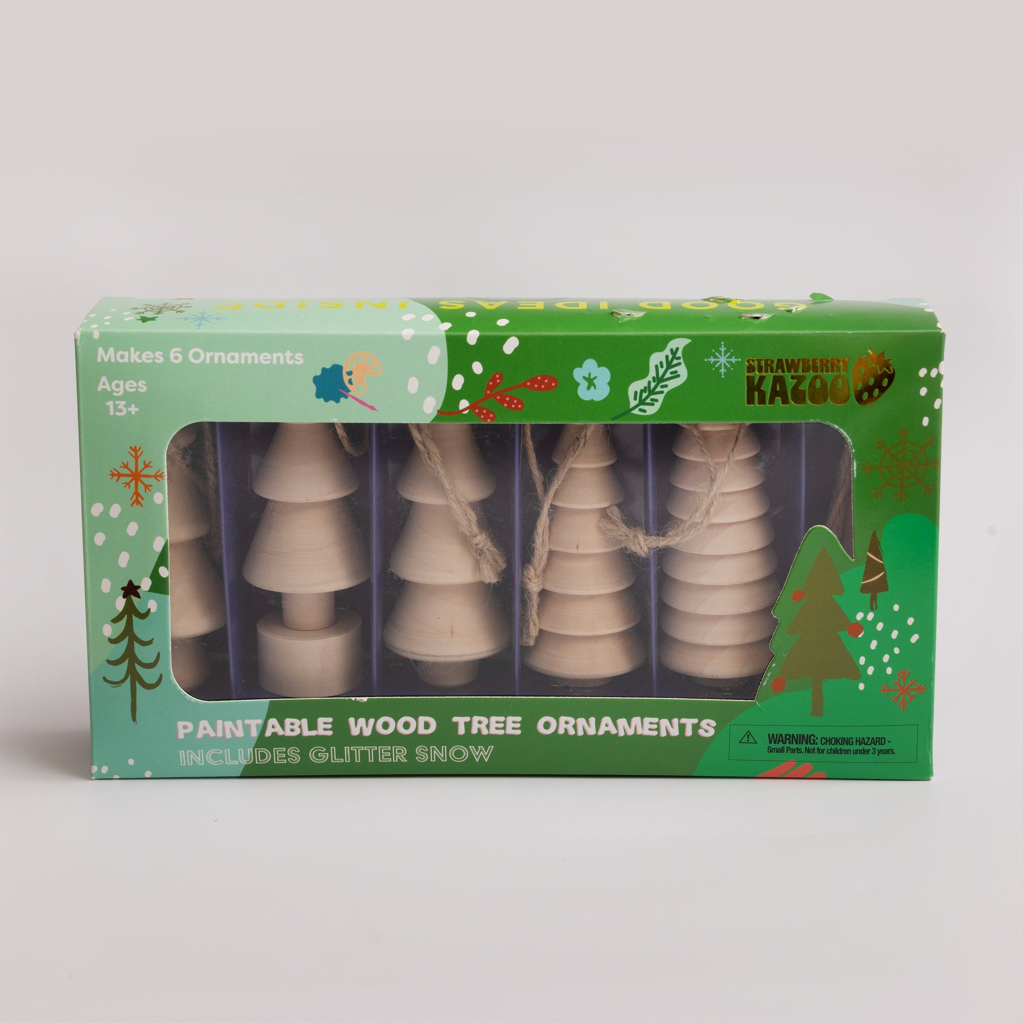 Wooden Tree Ornaments