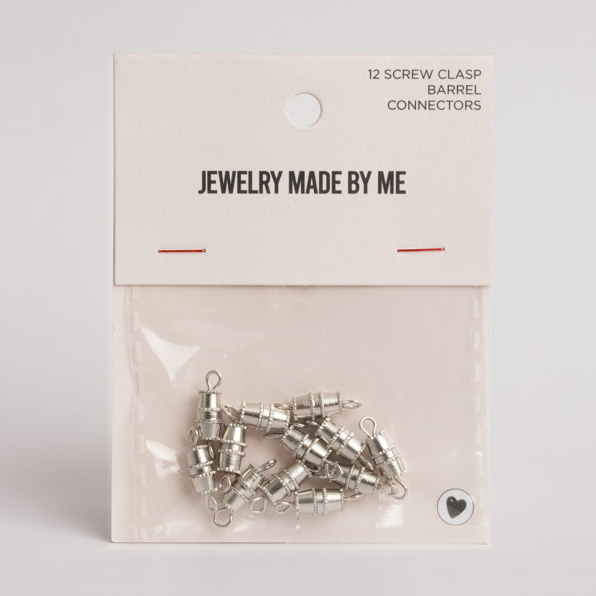 Screw Clasp Barrel Connectors 12 Pack
