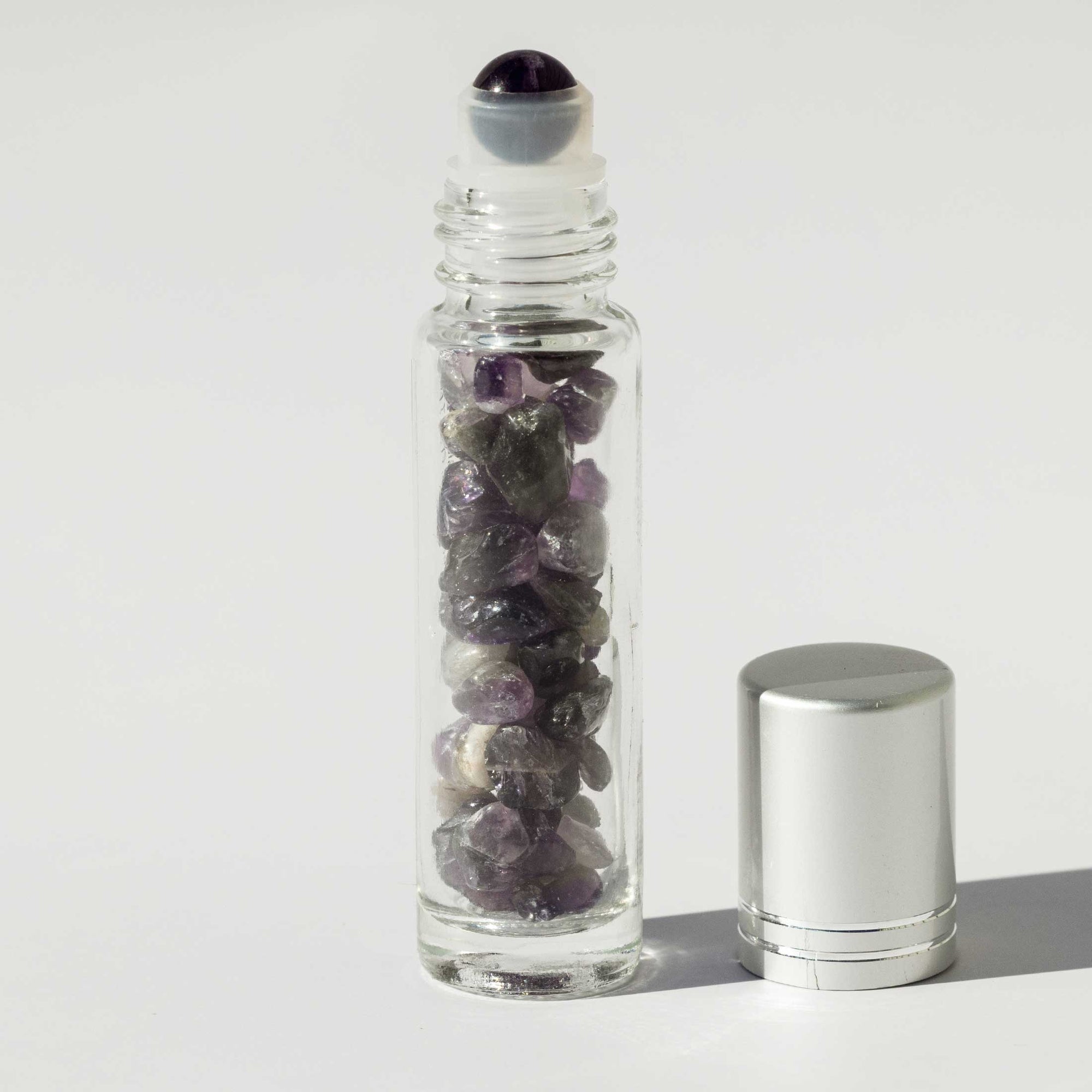 Amethyst Crystal Roller Ball Vial