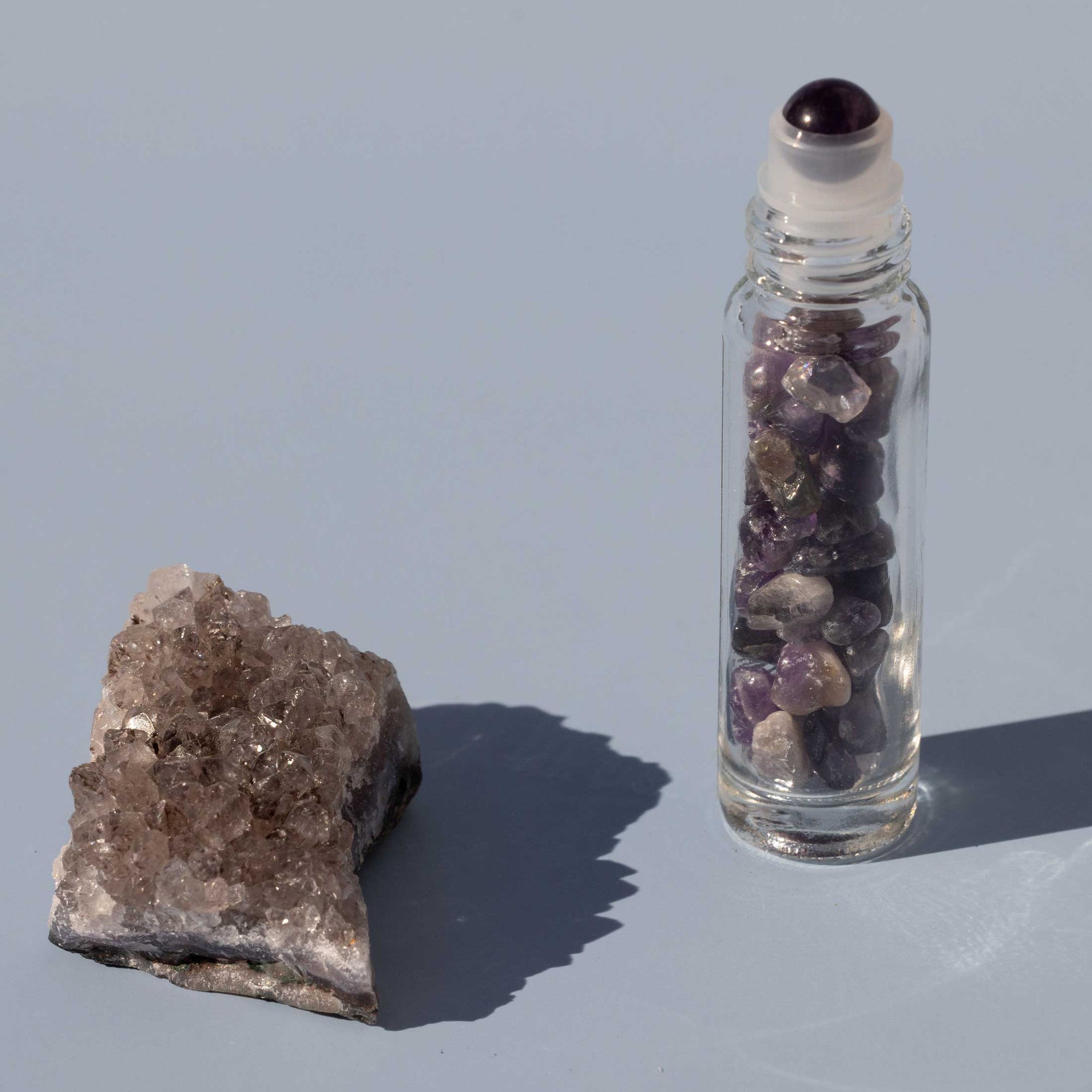 Amethyst Crystal Roller Ball Vial