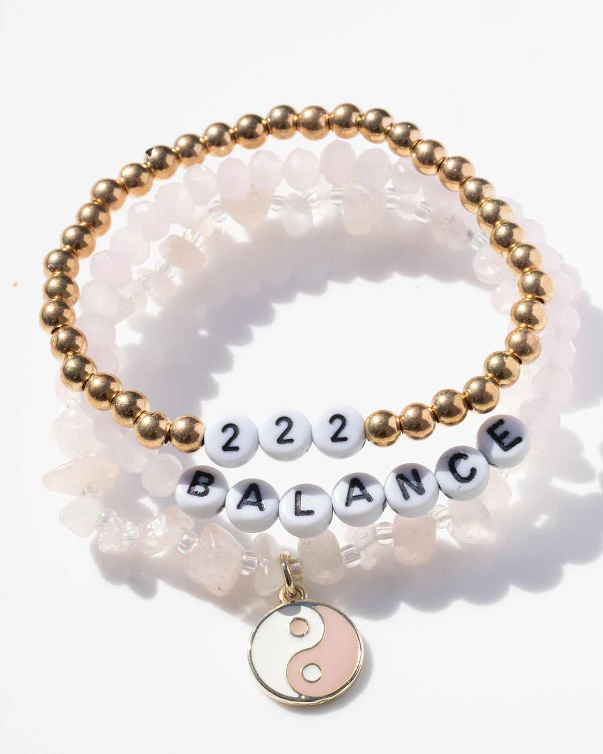 222 Balance Ying Yang Bracelet Set