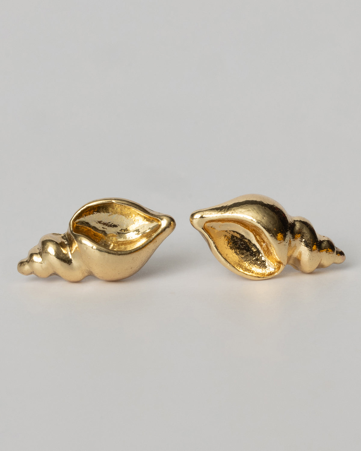 Gold Shells and Dolphin Beachy Stud Set Coastal Cowgirl