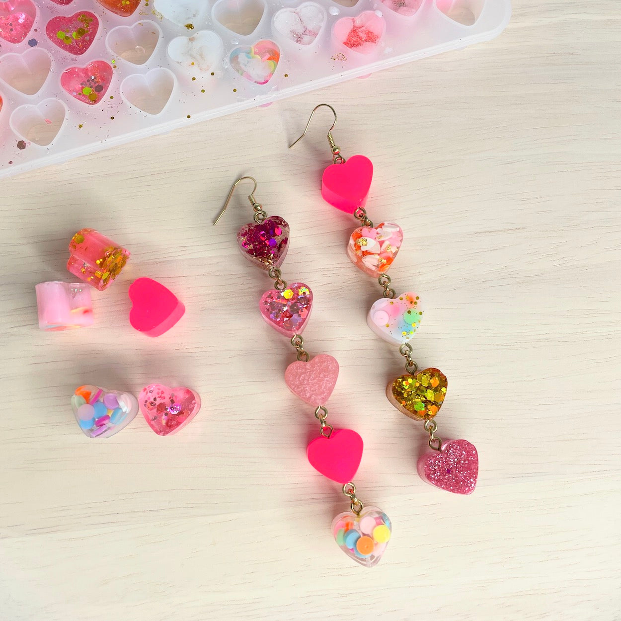 Love Collection Red, Pink, White 3pc Pigment 10ml