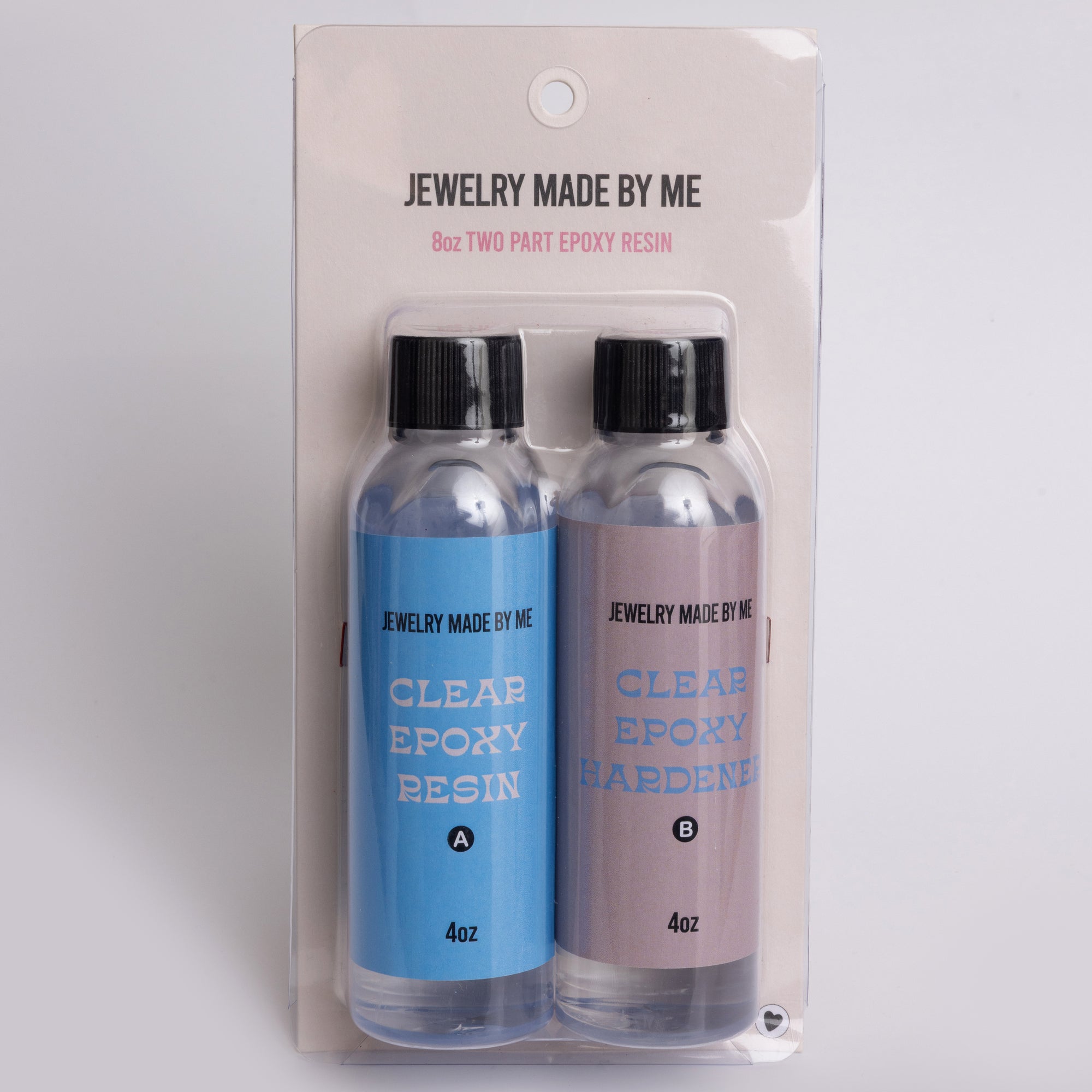 Two Part Clear Epoxy Resin Set of 4oz A and 4oz B