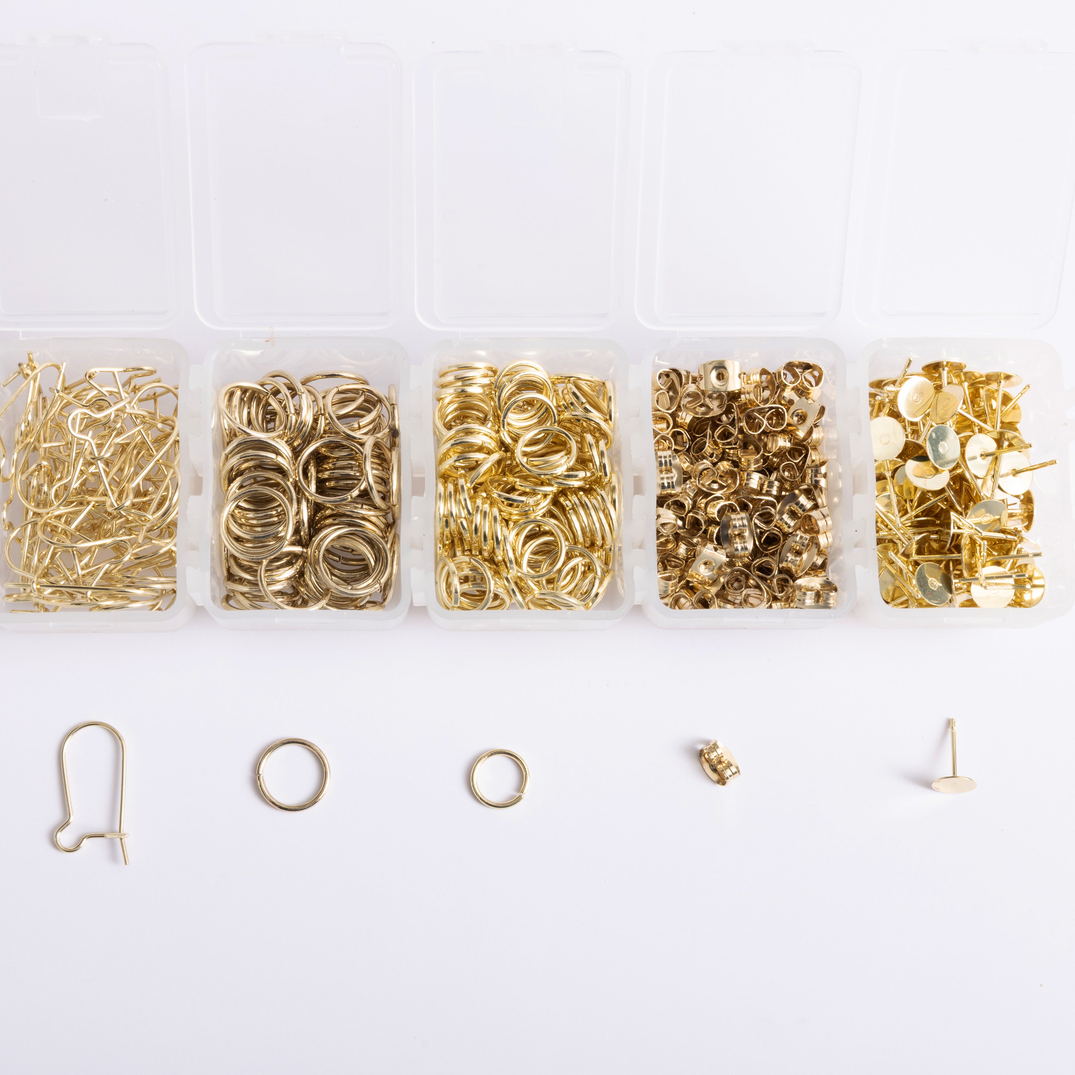 Resin Craft Earring Findings Set for UV Jewelry Projects