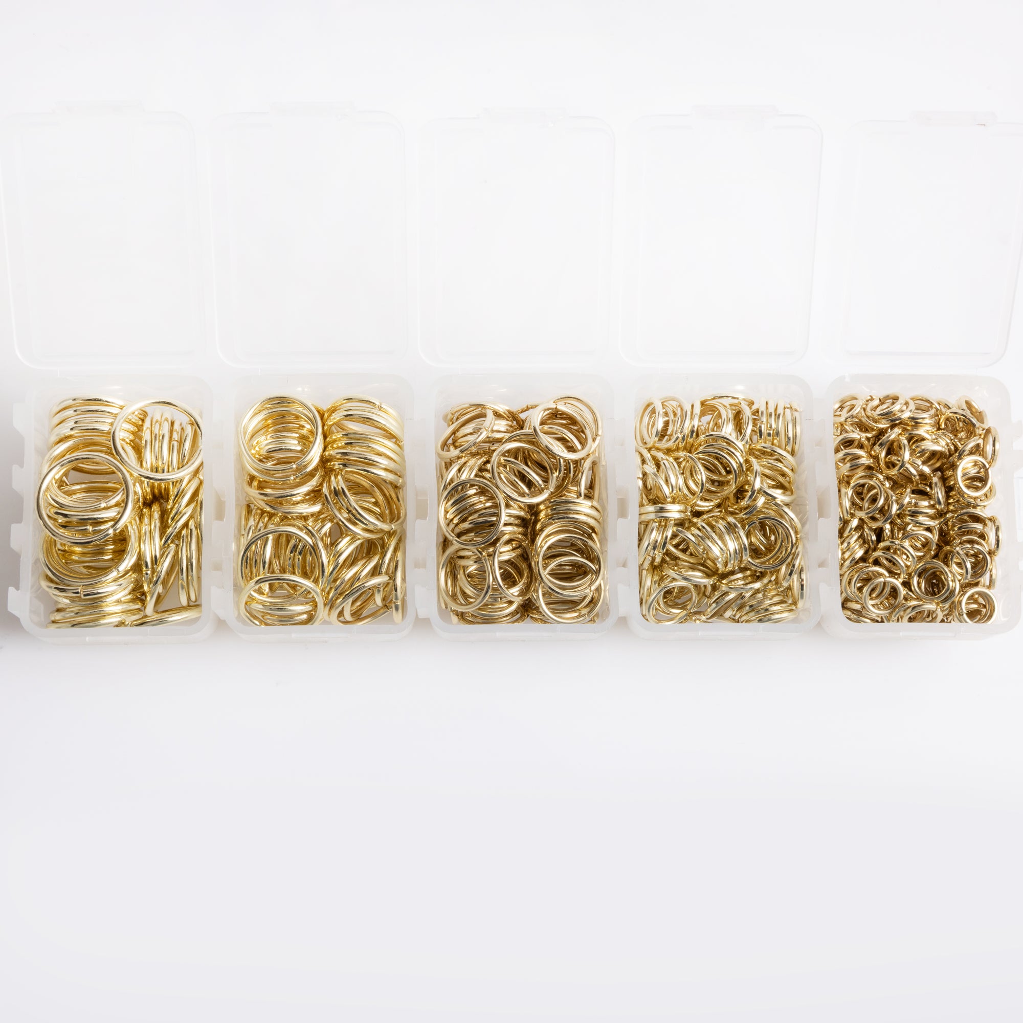 Gold Essential Jump Rings, 700pcs