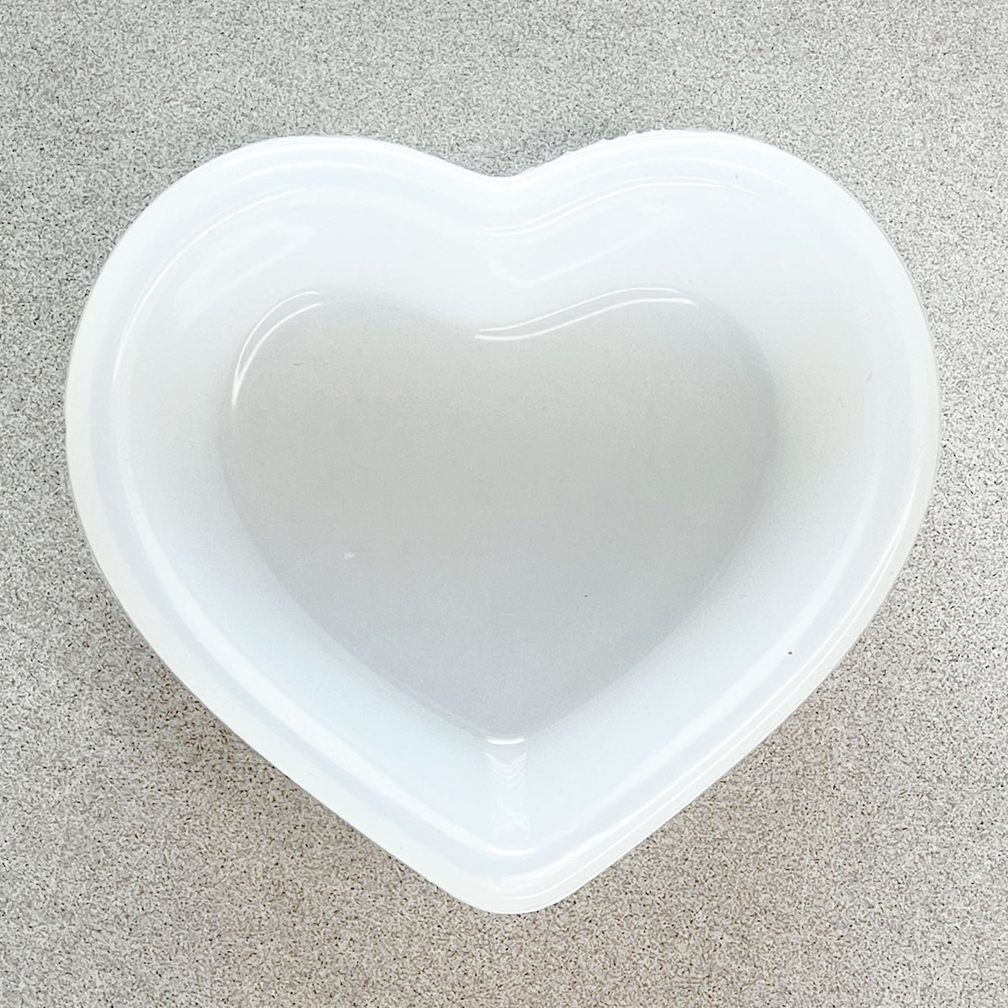 Small Heart Dish Clear Silicone Mold