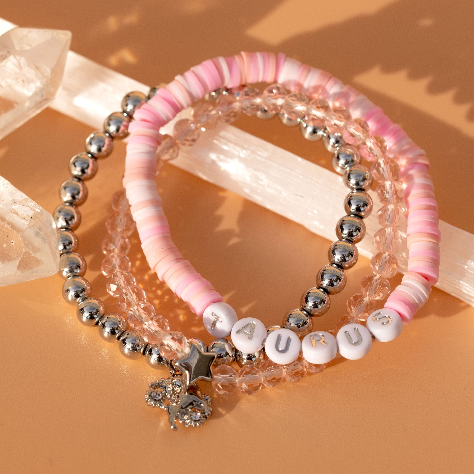 Taurus Zodiac Bracelets: Stylish Cosmic Jewelry Set