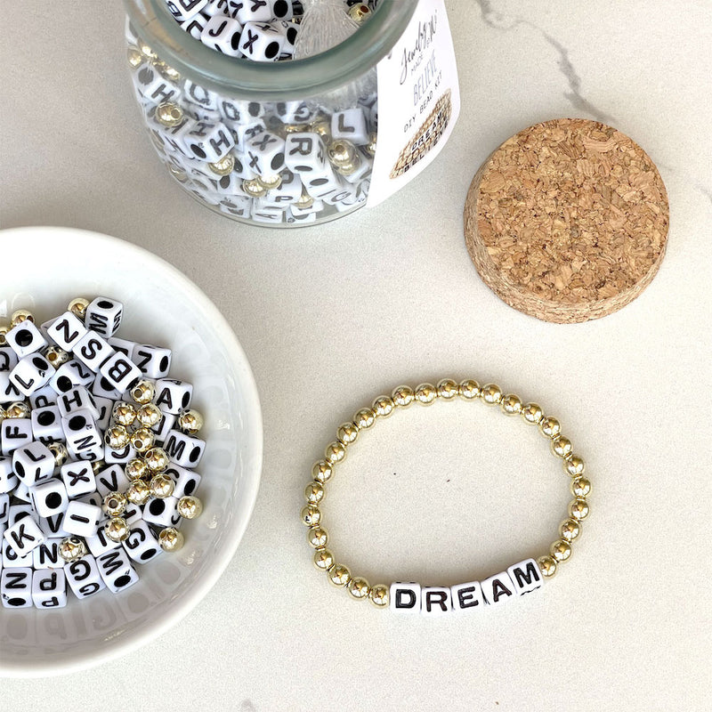 Square DREAM Jar DIY Bead Kit – Jewelry Made by Me