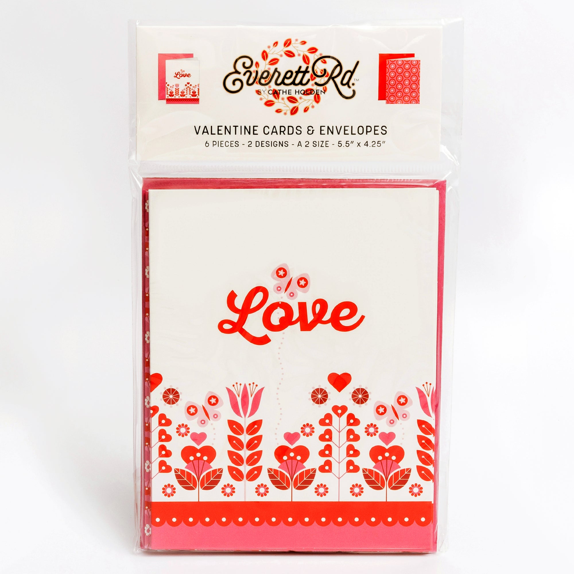 Love Cards with Envelopes Set Everett Rd. by Cathe Holden