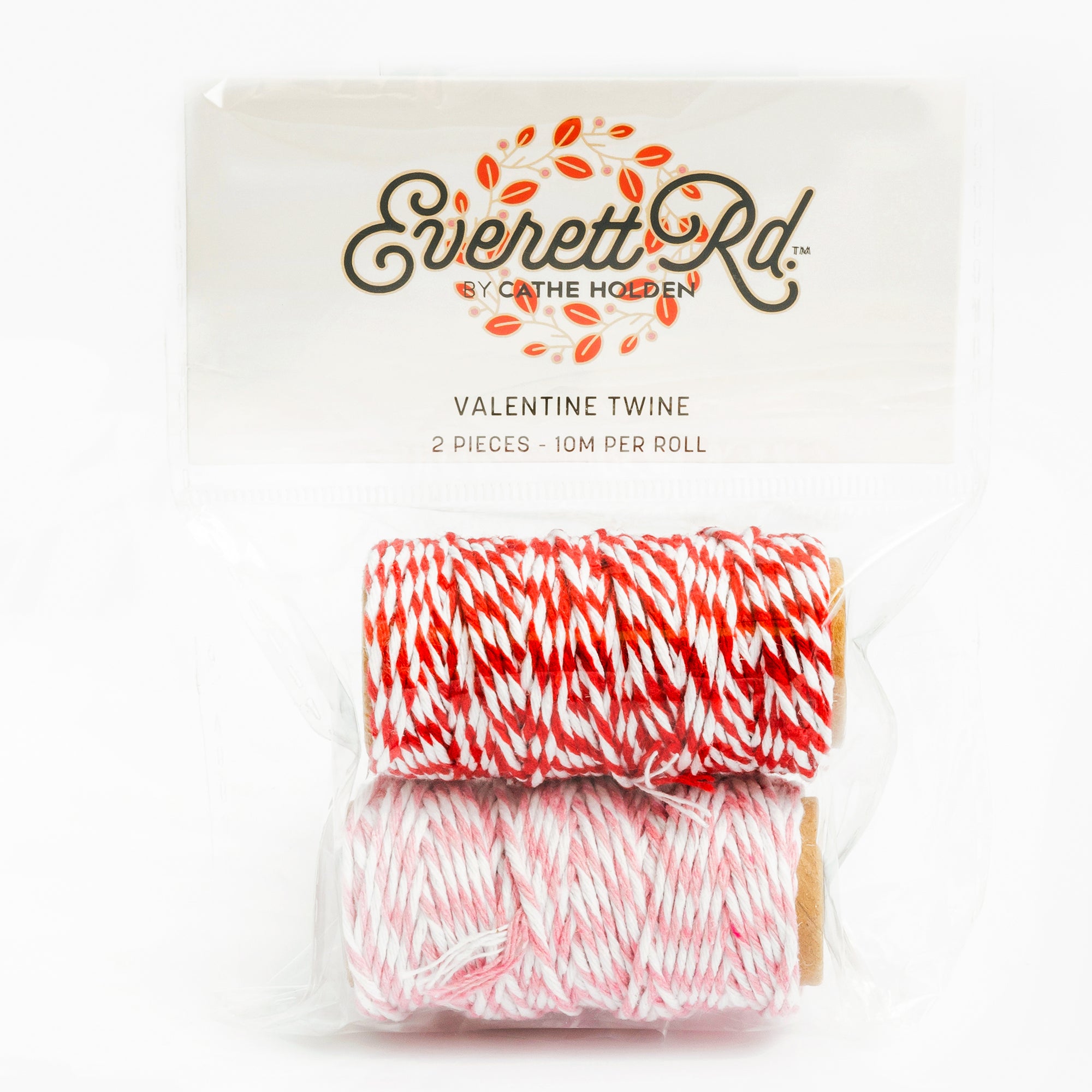 Red and Pink Twine 2pk Everett Rd. by Cathe Holden