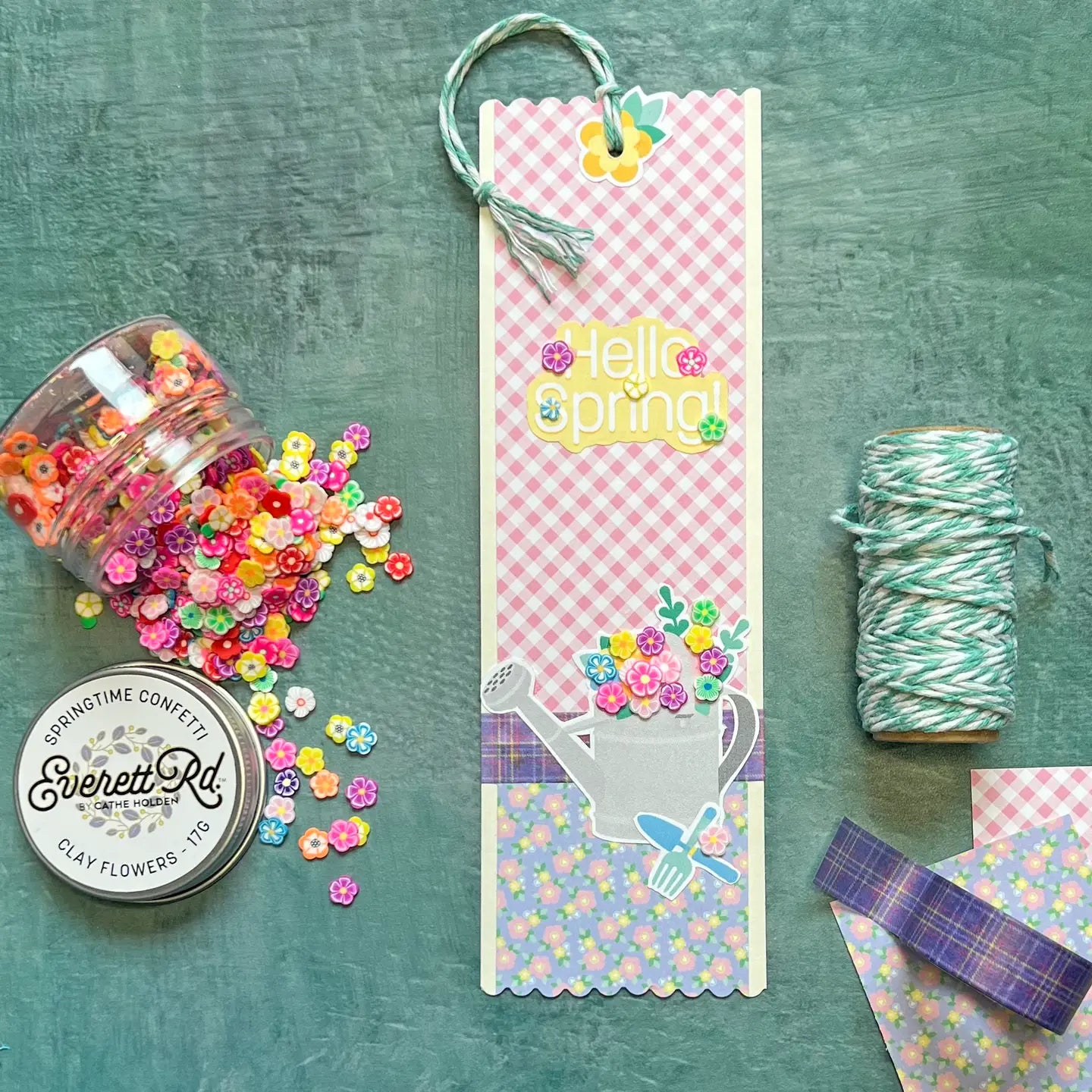 Pastel Gingham 6x6 Paper Pack Everett Rd. by Cathe Holden