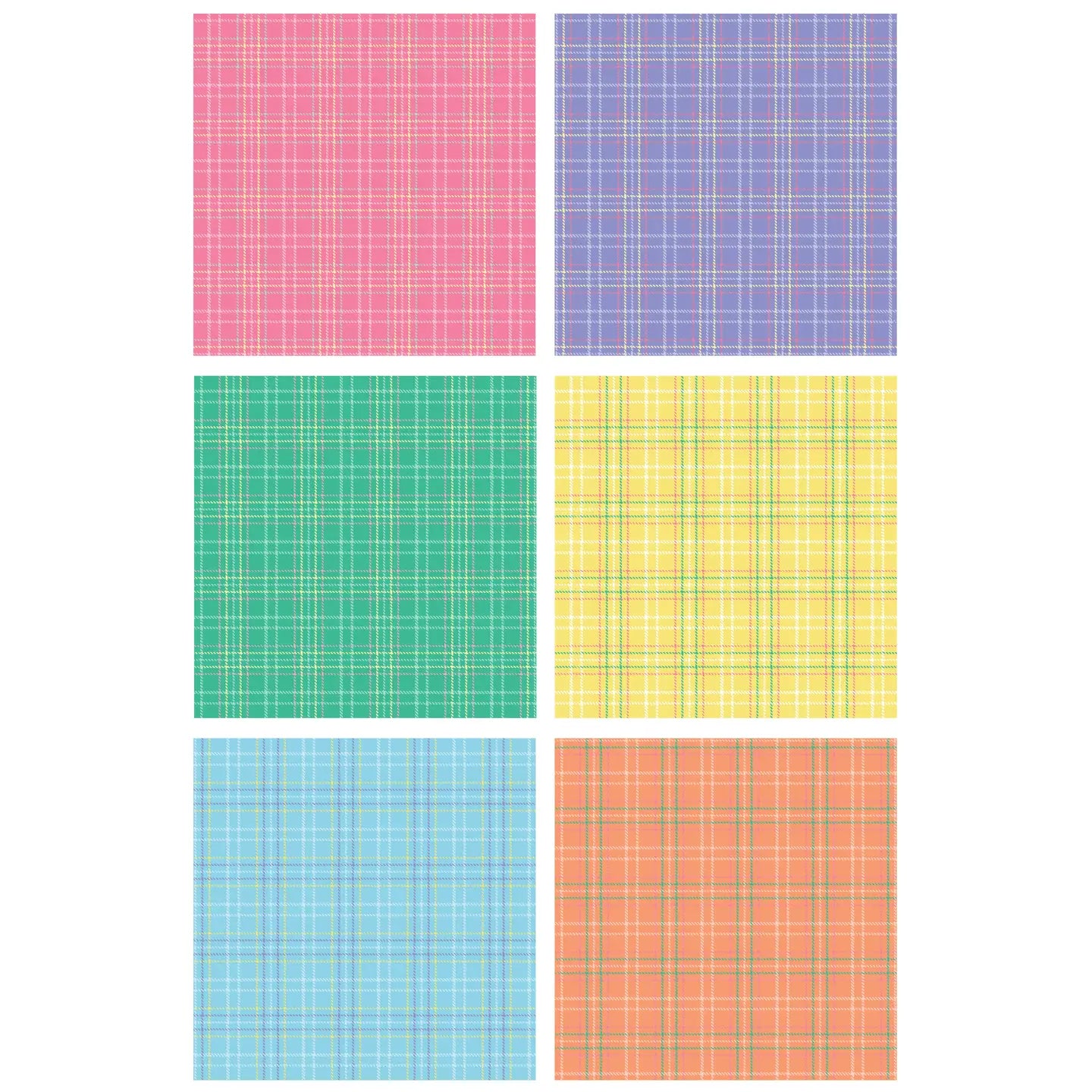 Spring Plaids 6x6 Paper Pack Everett Rd. by Cathe Holden