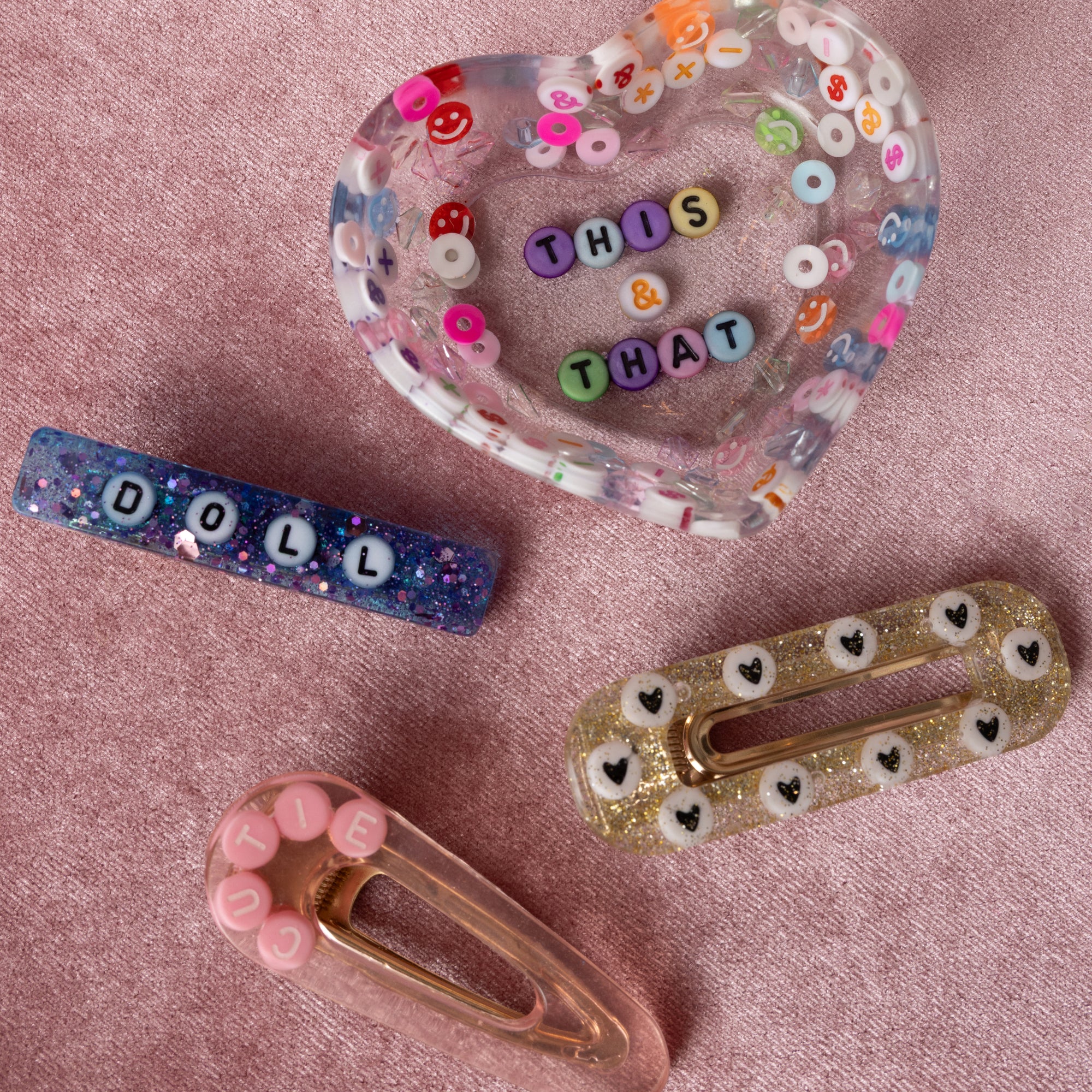 Barrettes Silicone Resin Mold