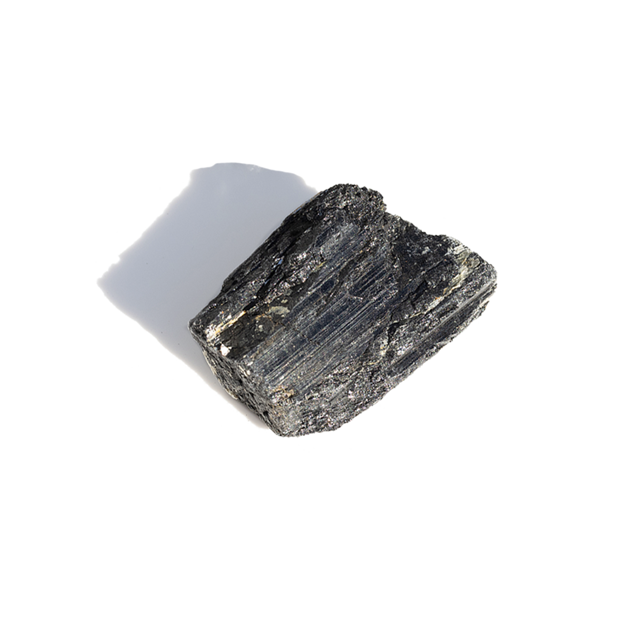 Black Tourmaline Rough Stone Crystal