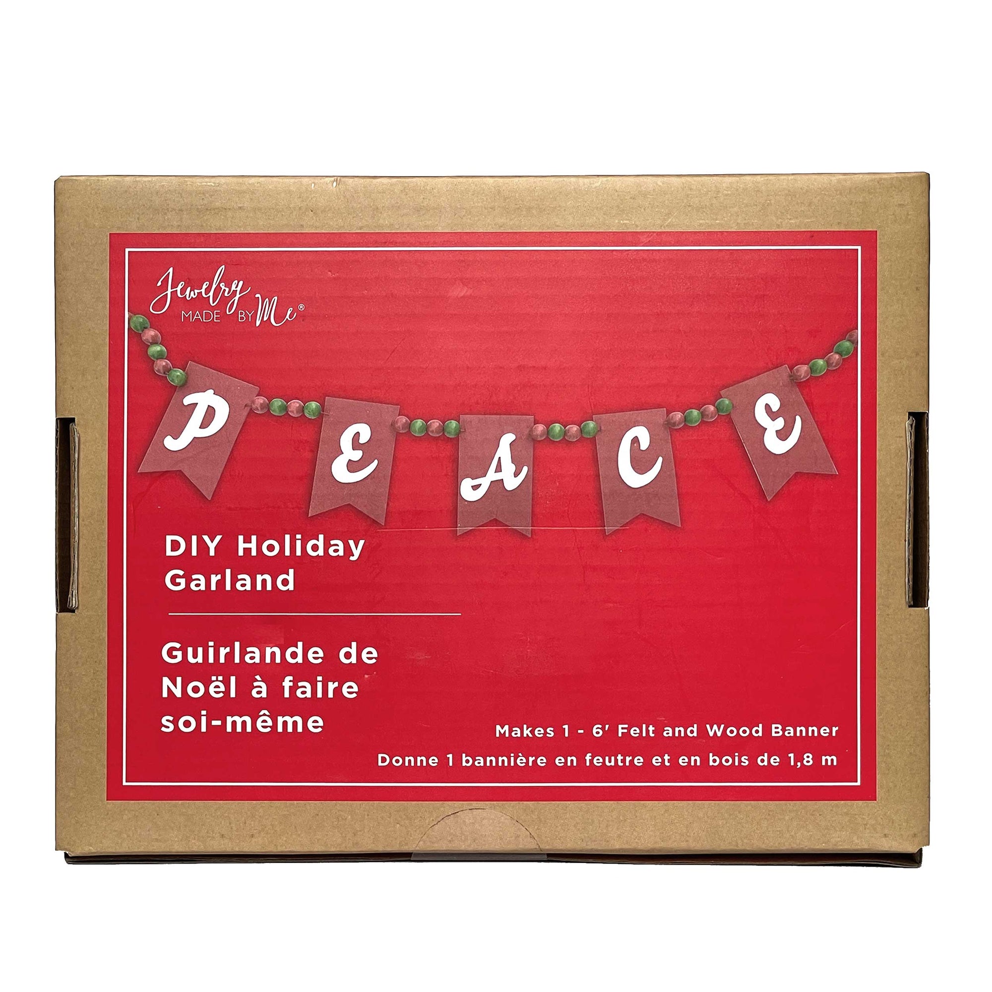 Holiday PEACE Garland DIY Kit
