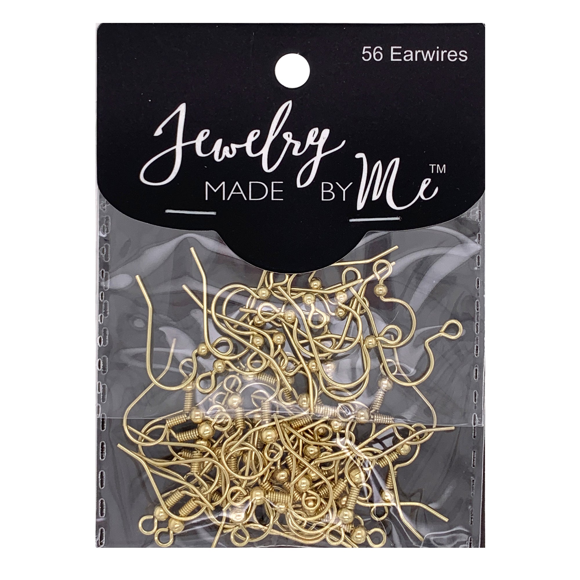 Gold French Ear Wire Earring Hooks 56pc Assortment