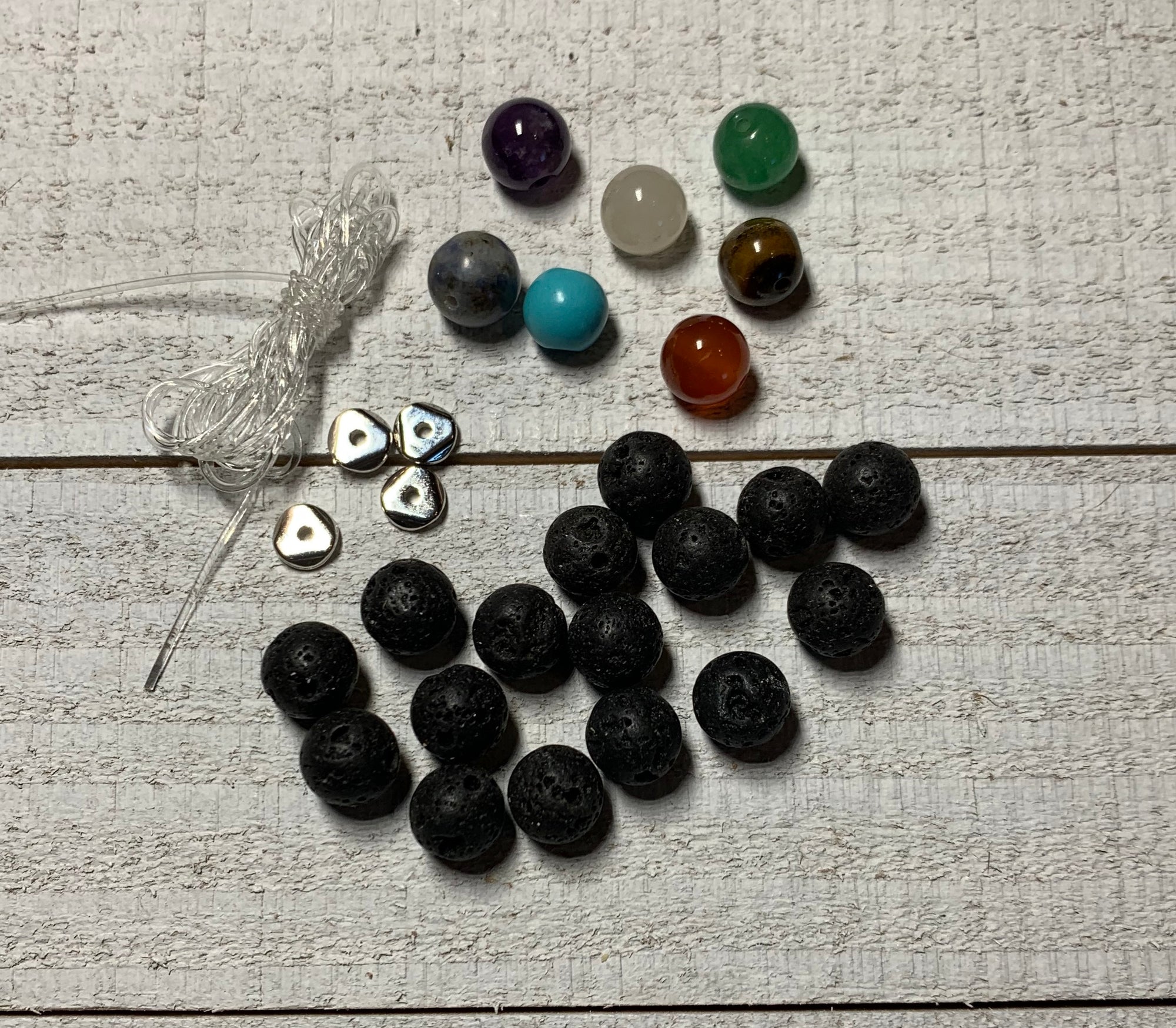 Chakra Stretch Bracelet DIY Kit