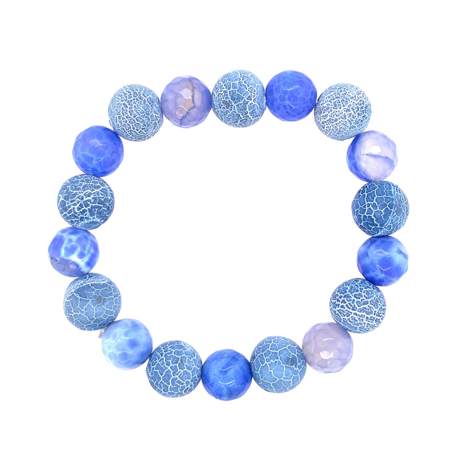 Blue Stone Stretch Bracelet