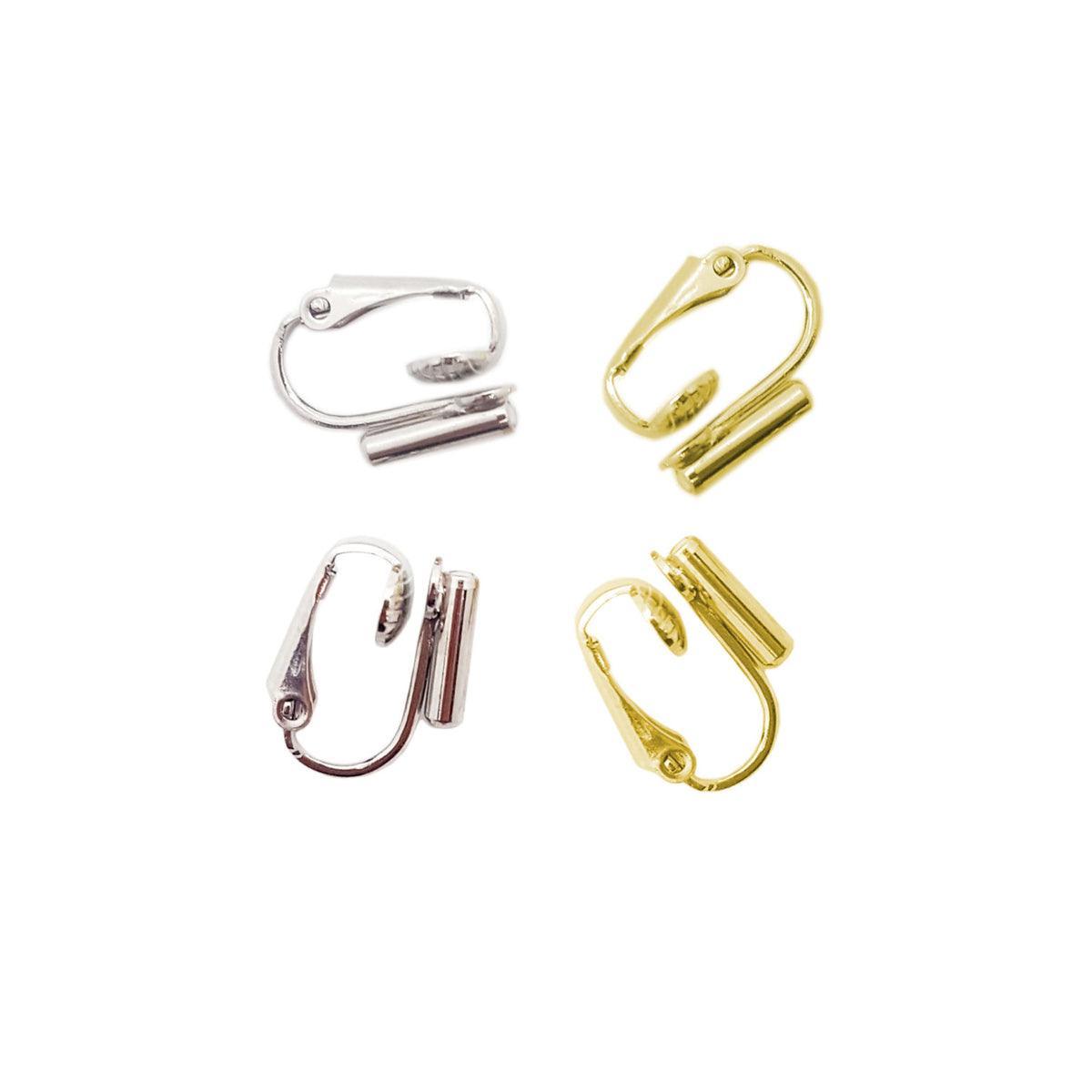 Post to clip on earring converter top