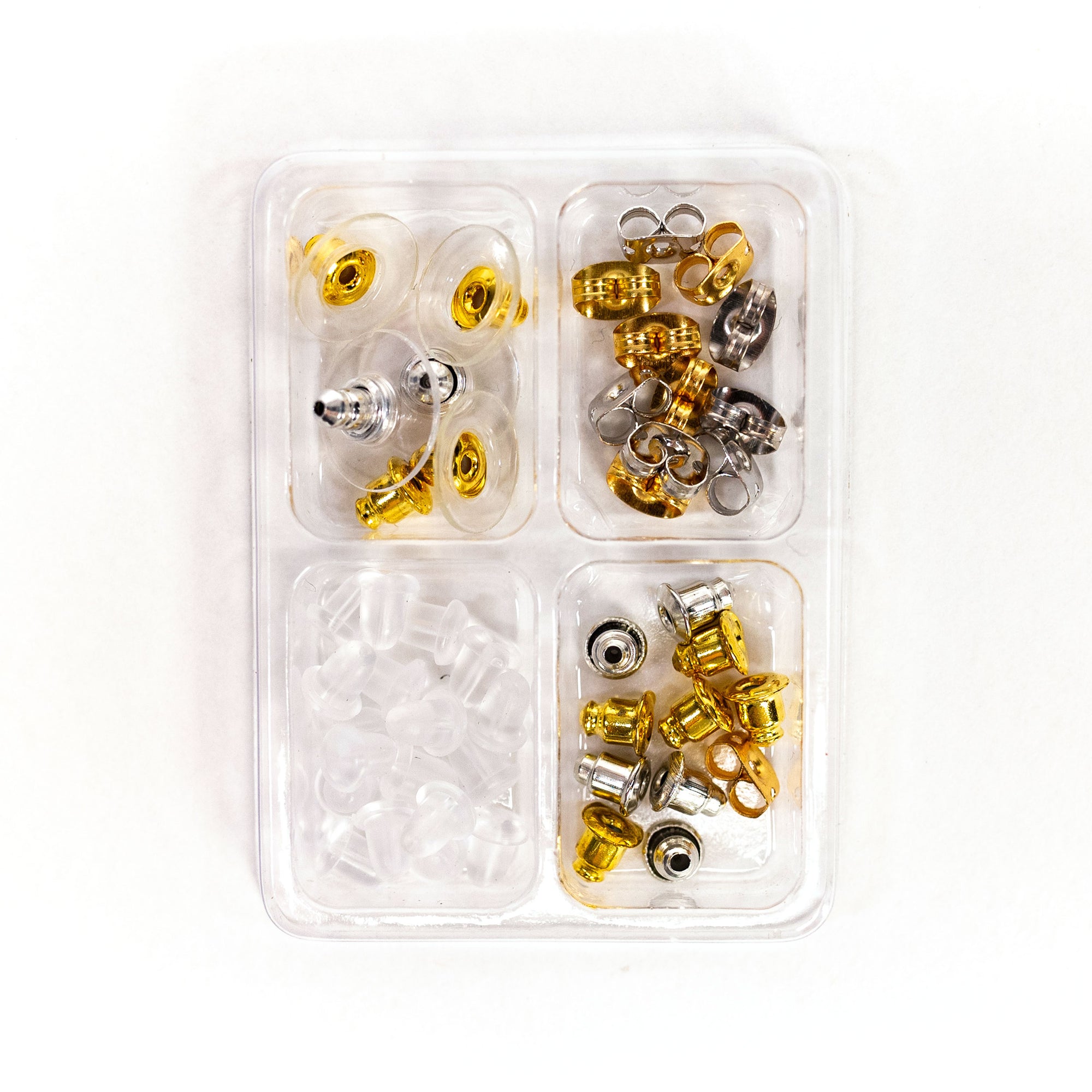 Essential Earring Backs 60pc Assortment