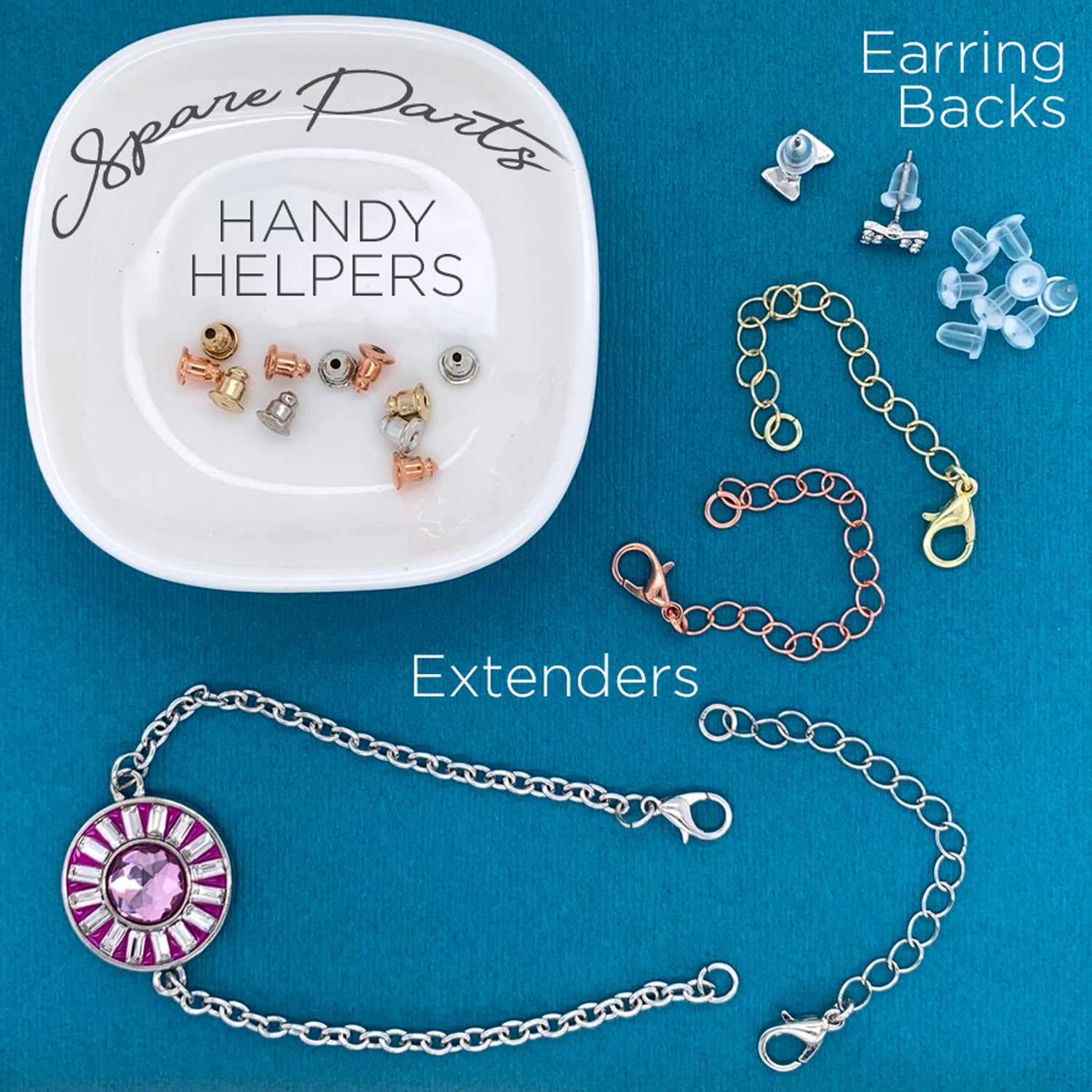 Multi-pack Earring Backs and Chain Extenders