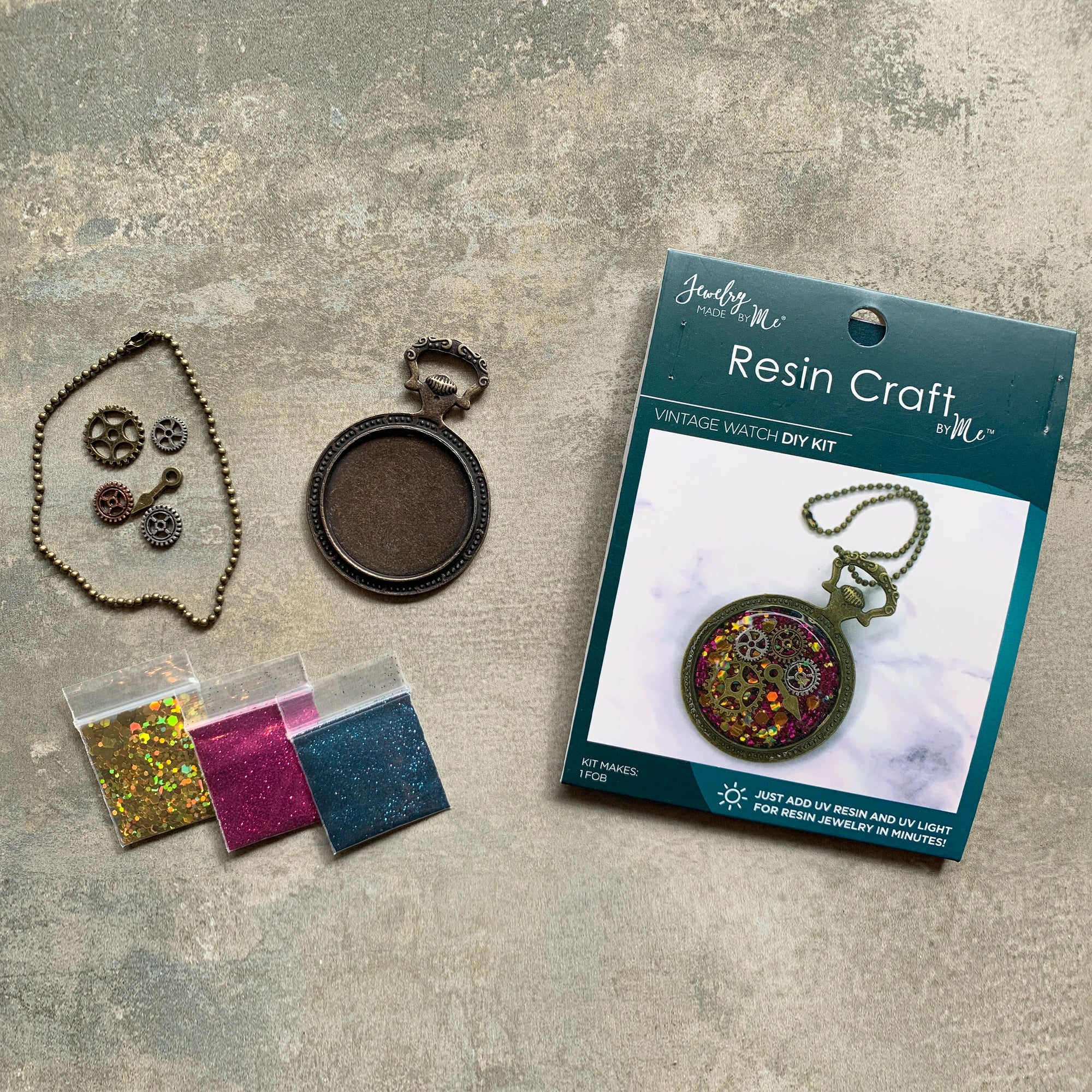 Vintage Watch UV Resin DIY Kit