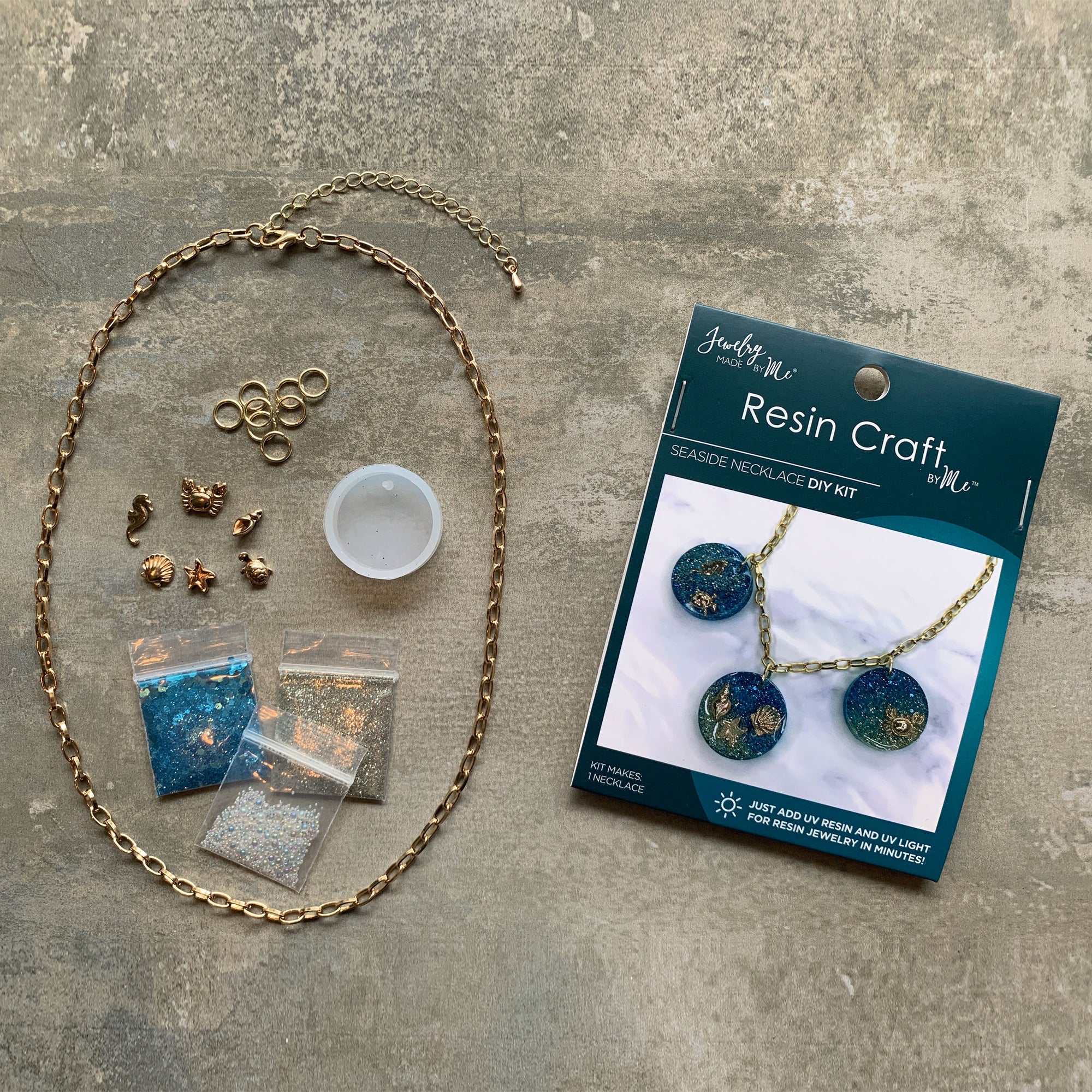 Seaside Pendants UV Resin DIY Kit