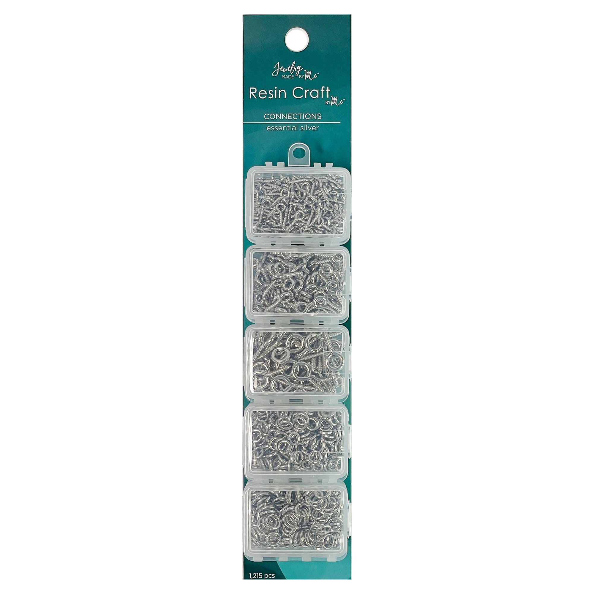 Silver Essential Earring Findings Kit, 575pcs