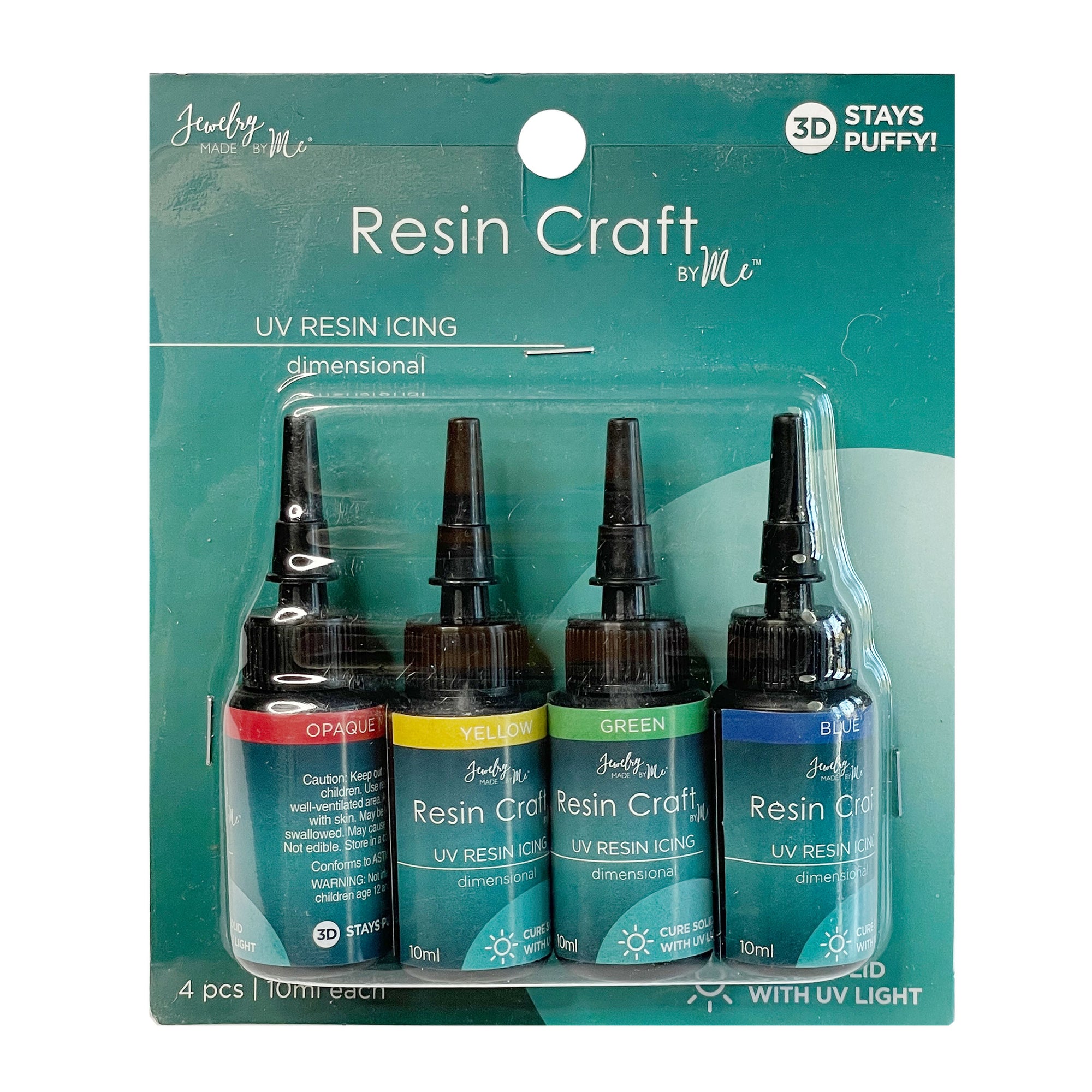 Primary Assortment UV Resin Icing 10ml 4pc