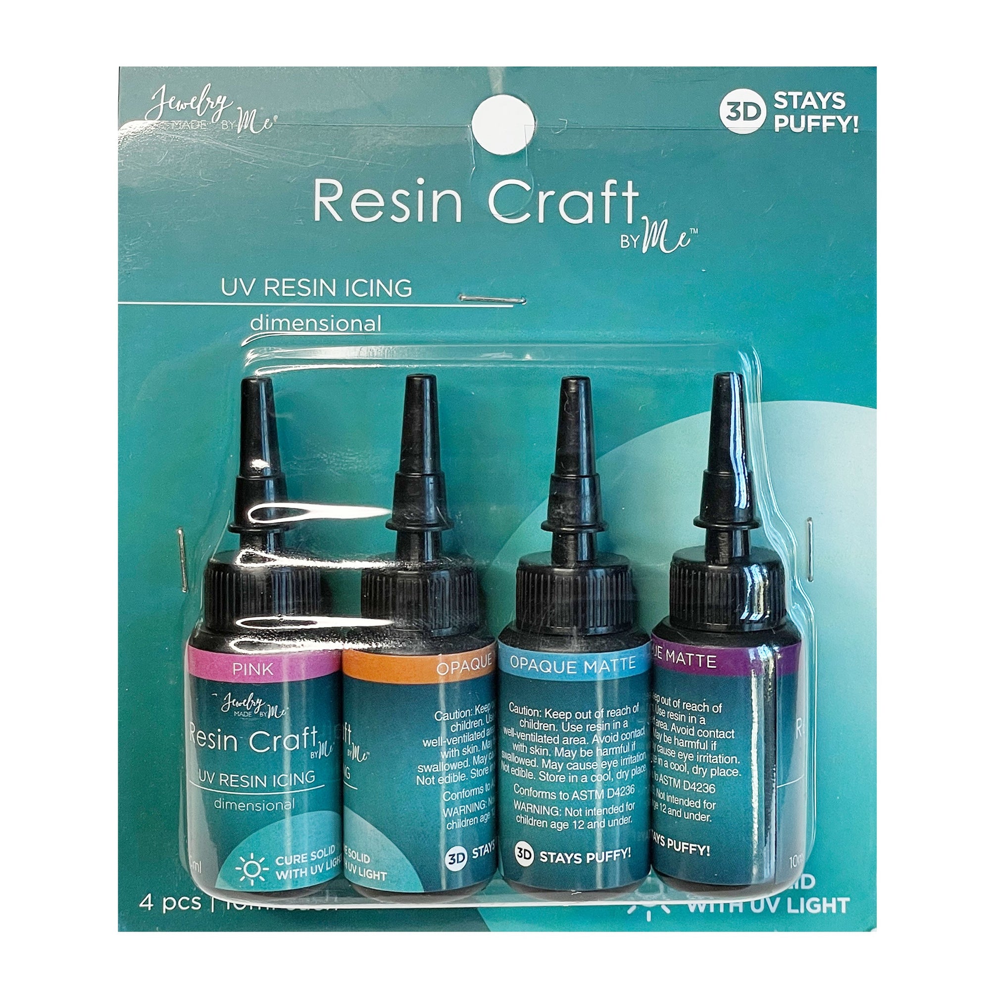 Bloom Assortment UV Resin Icing 10ml 4pc
