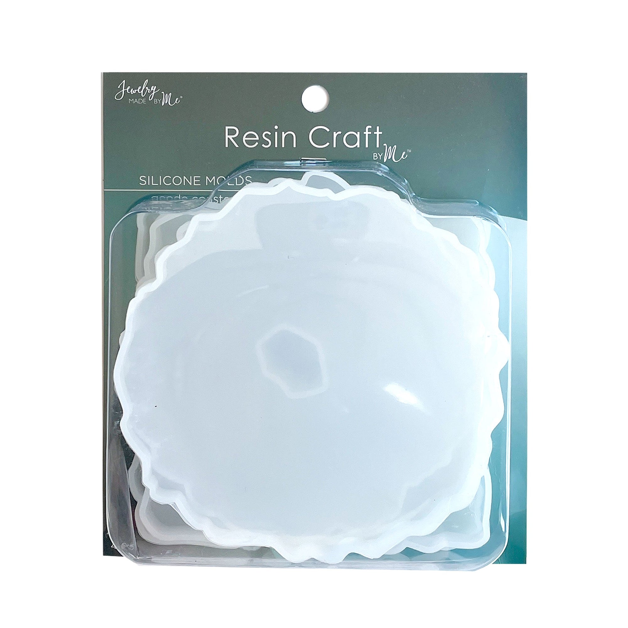 Geode Coasters Silicone Molds 4pc