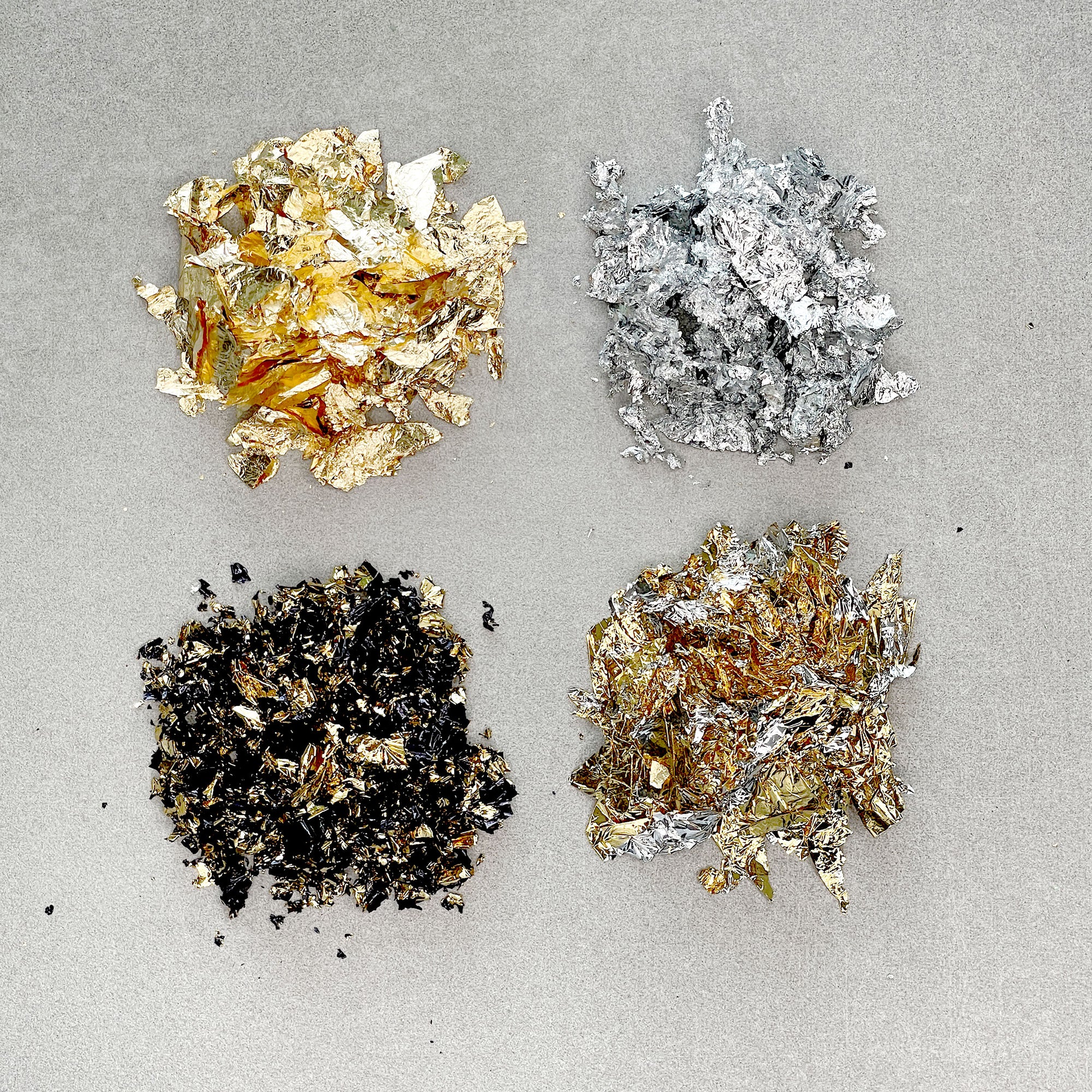 Metallic Foil Flake Inclusions