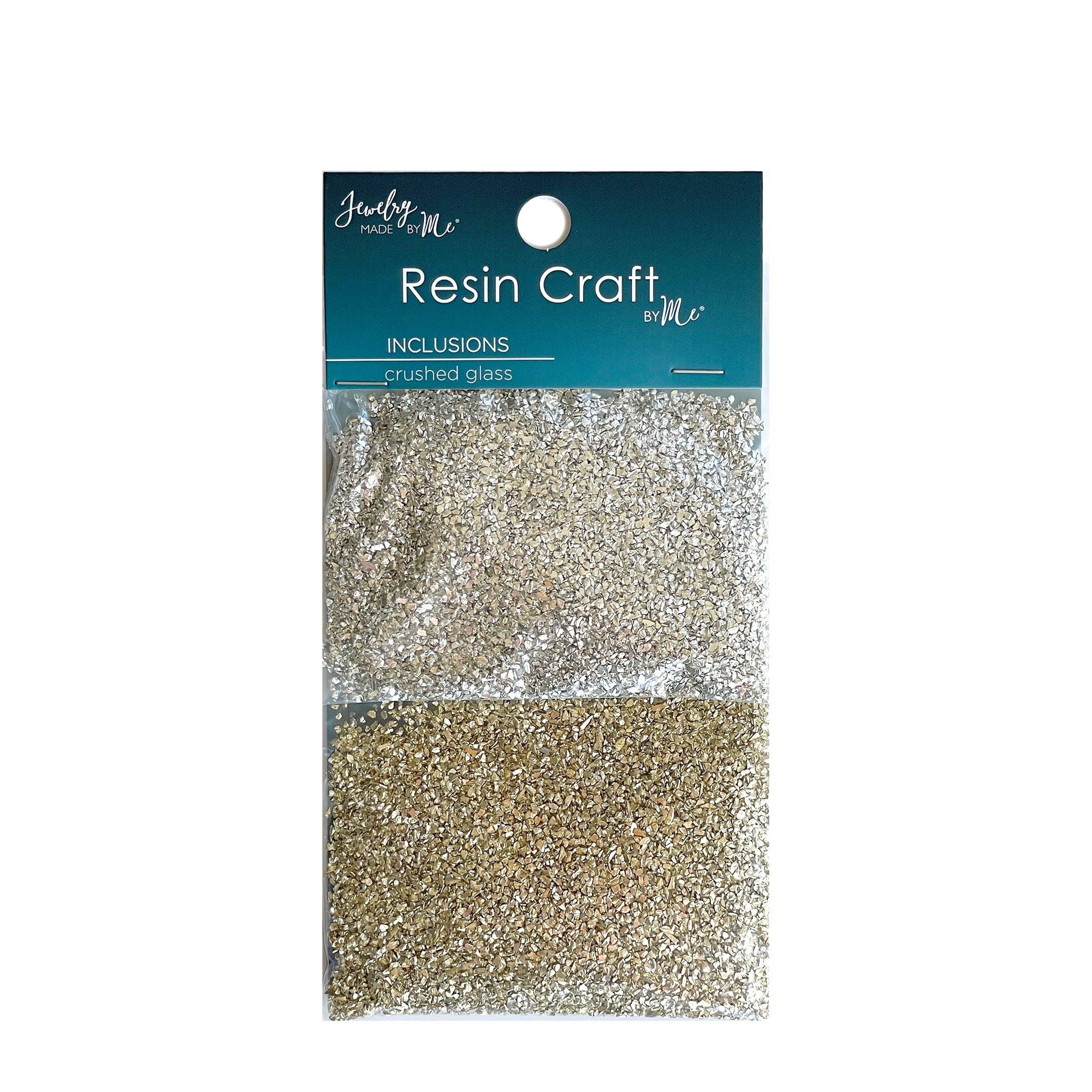 Silver / Gold Crushed Glass Inclusions