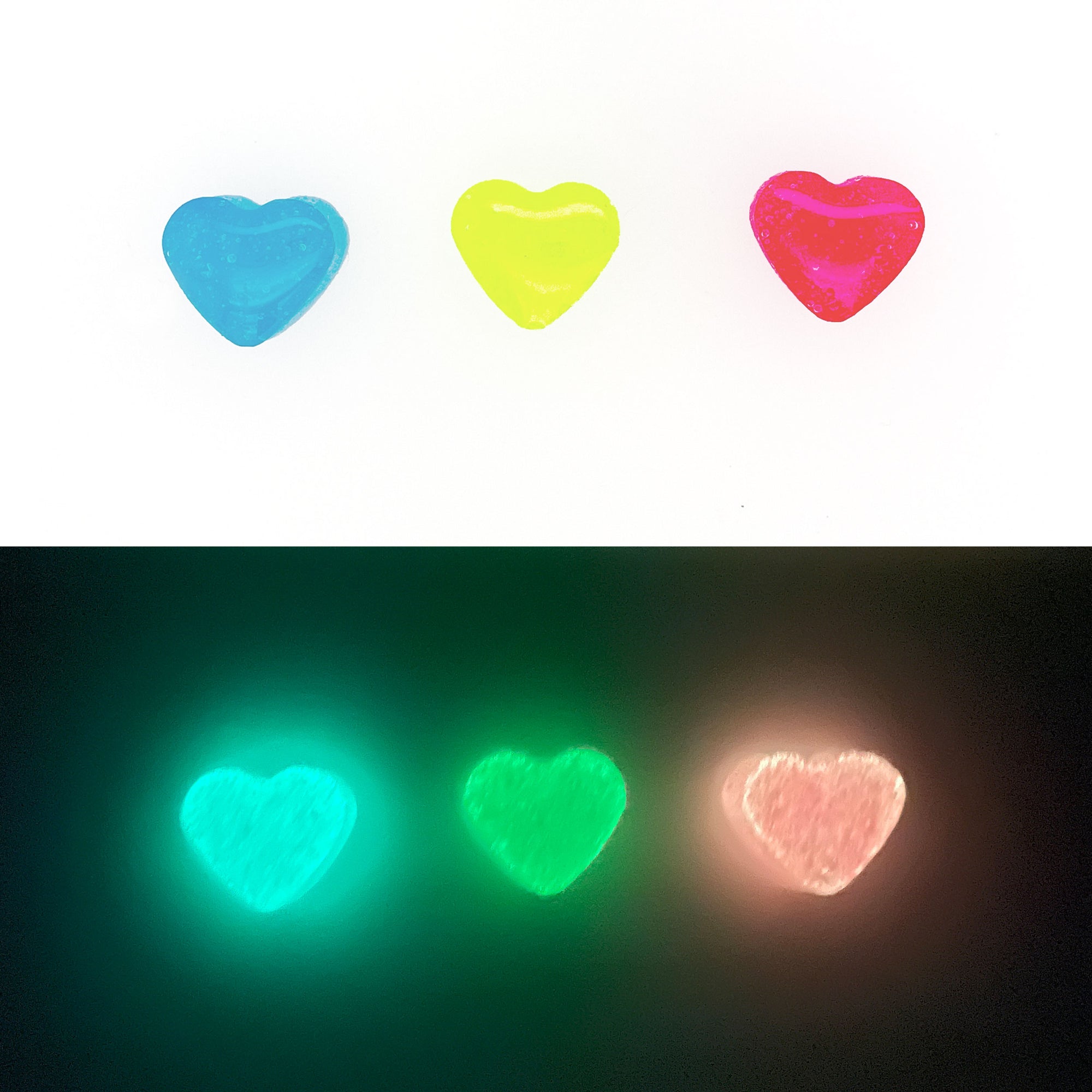 Glow-in-the-Dark Liquid Pigments 3pc 10ml