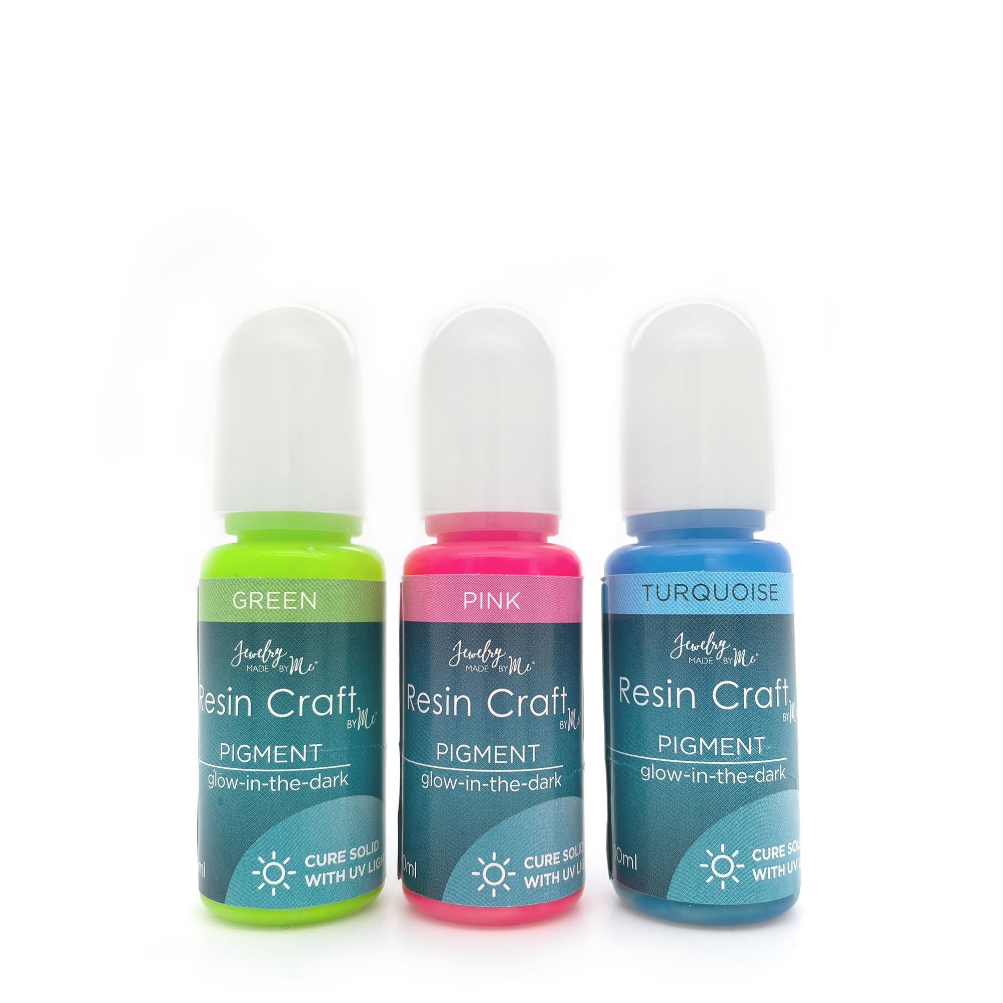 Glow-in-the-Dark Liquid Pigments 3pc 10ml