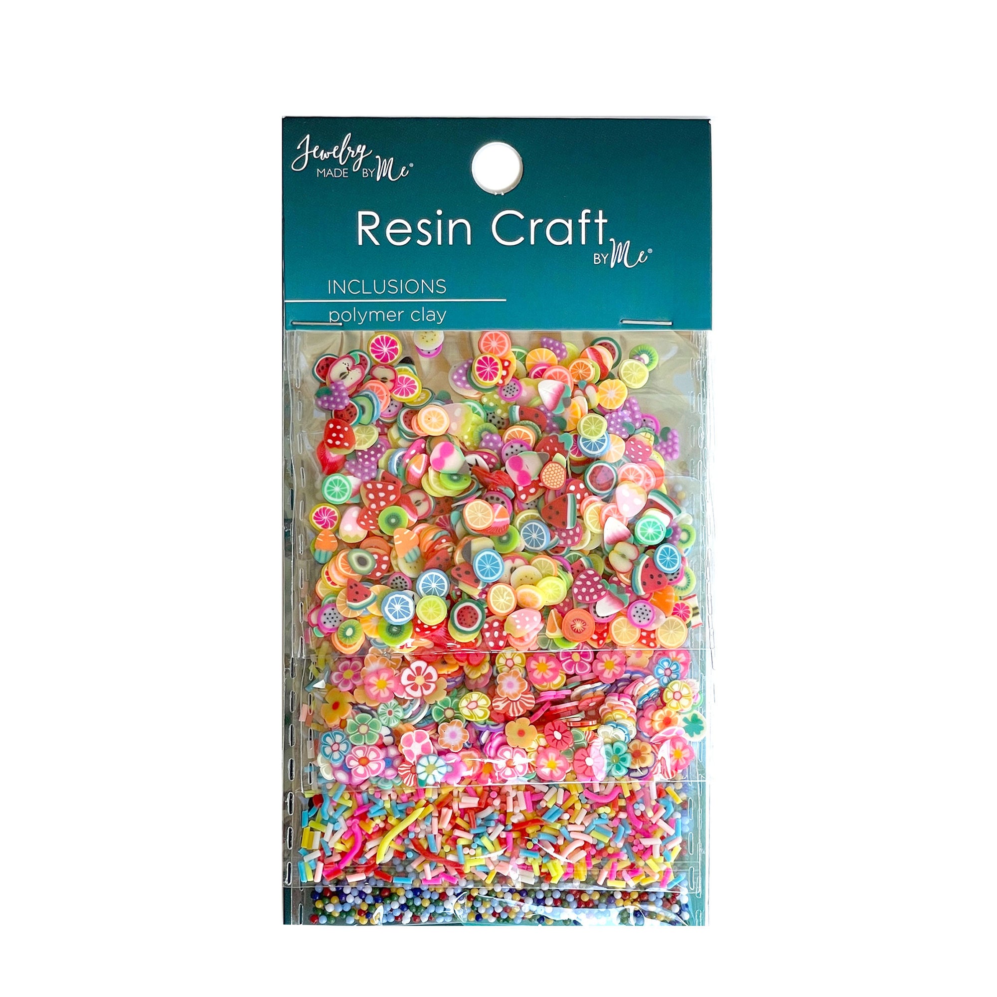 Fruit, Flowers, and Sprinkels Polymer Clay Resin Craft Inclusions