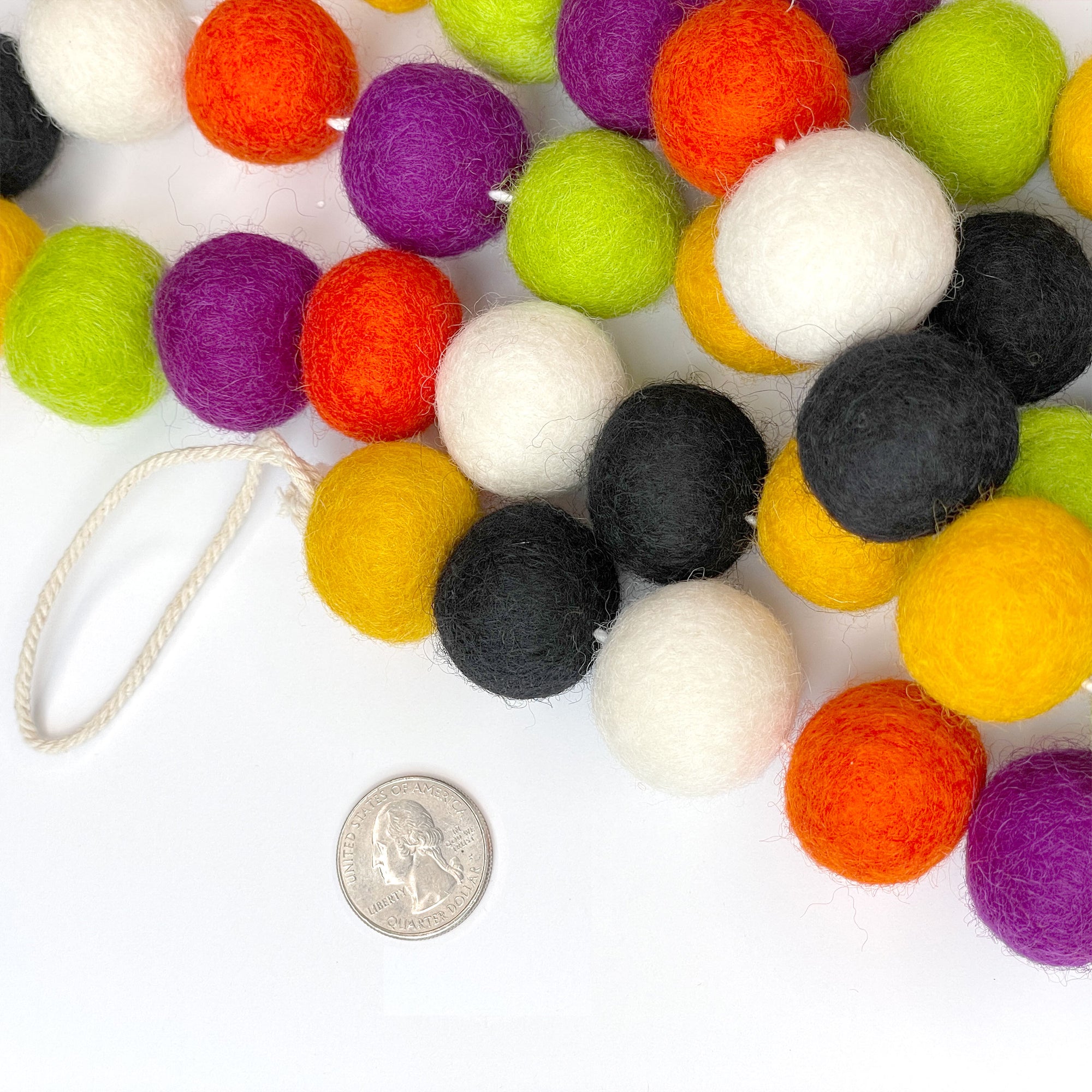 Halloween Harvest Felt Garland 6ft