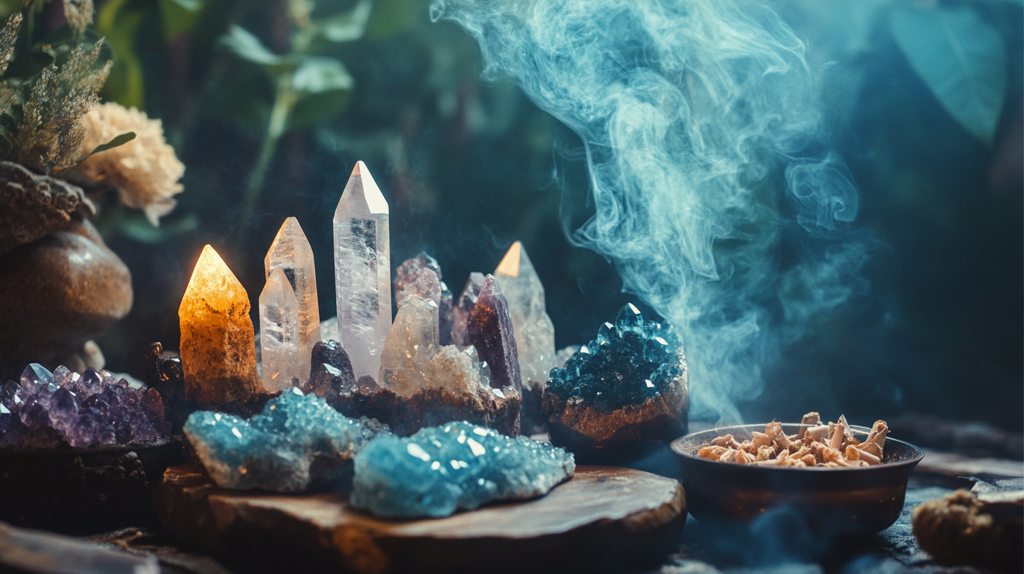 Combining Crystals and Incense for Enhanced Healing