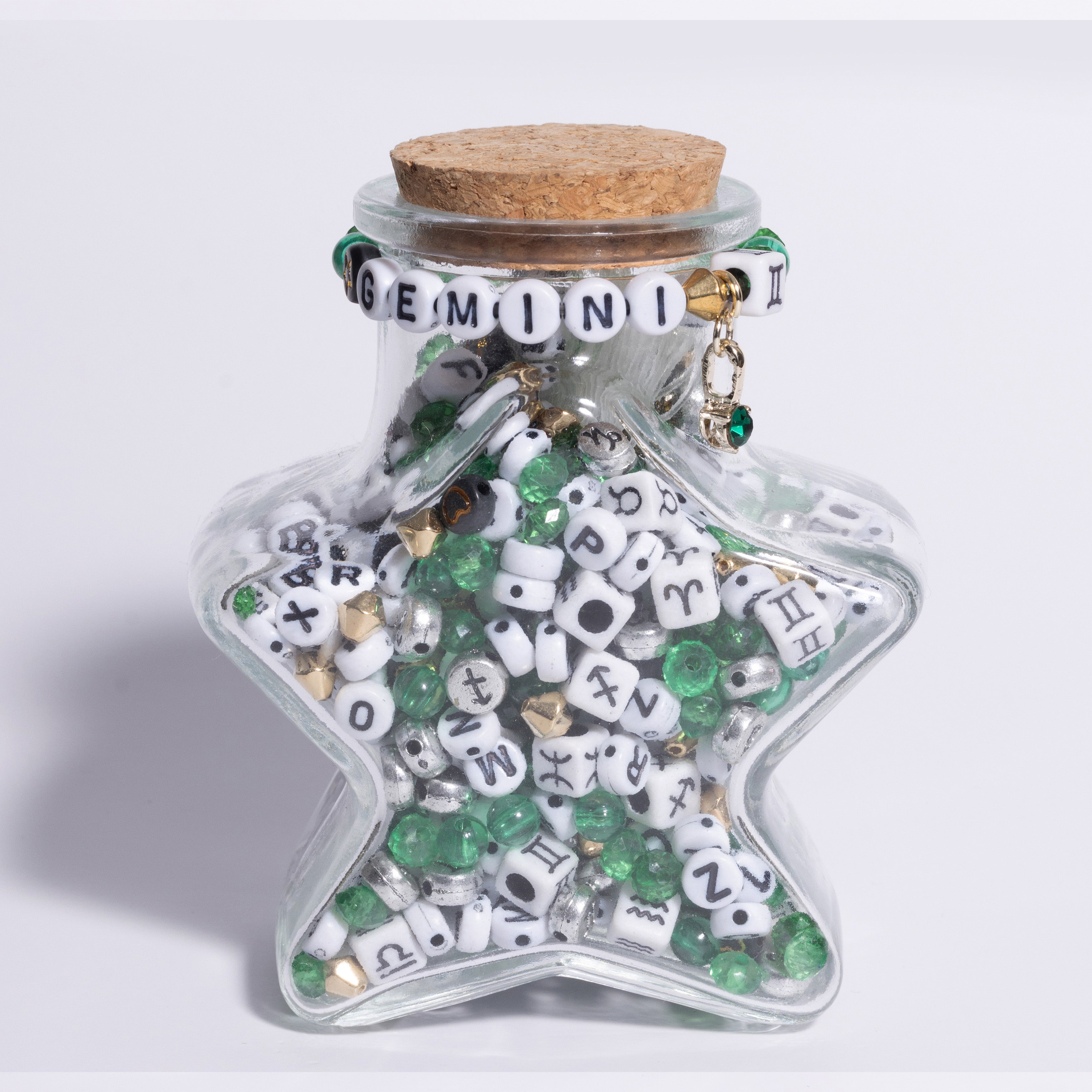 Gemini Zodiac Sign Star Bead DIY Kit – Jewelry Made by Me