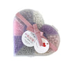 Purple Valentine Heart Box DIY Bead Kit