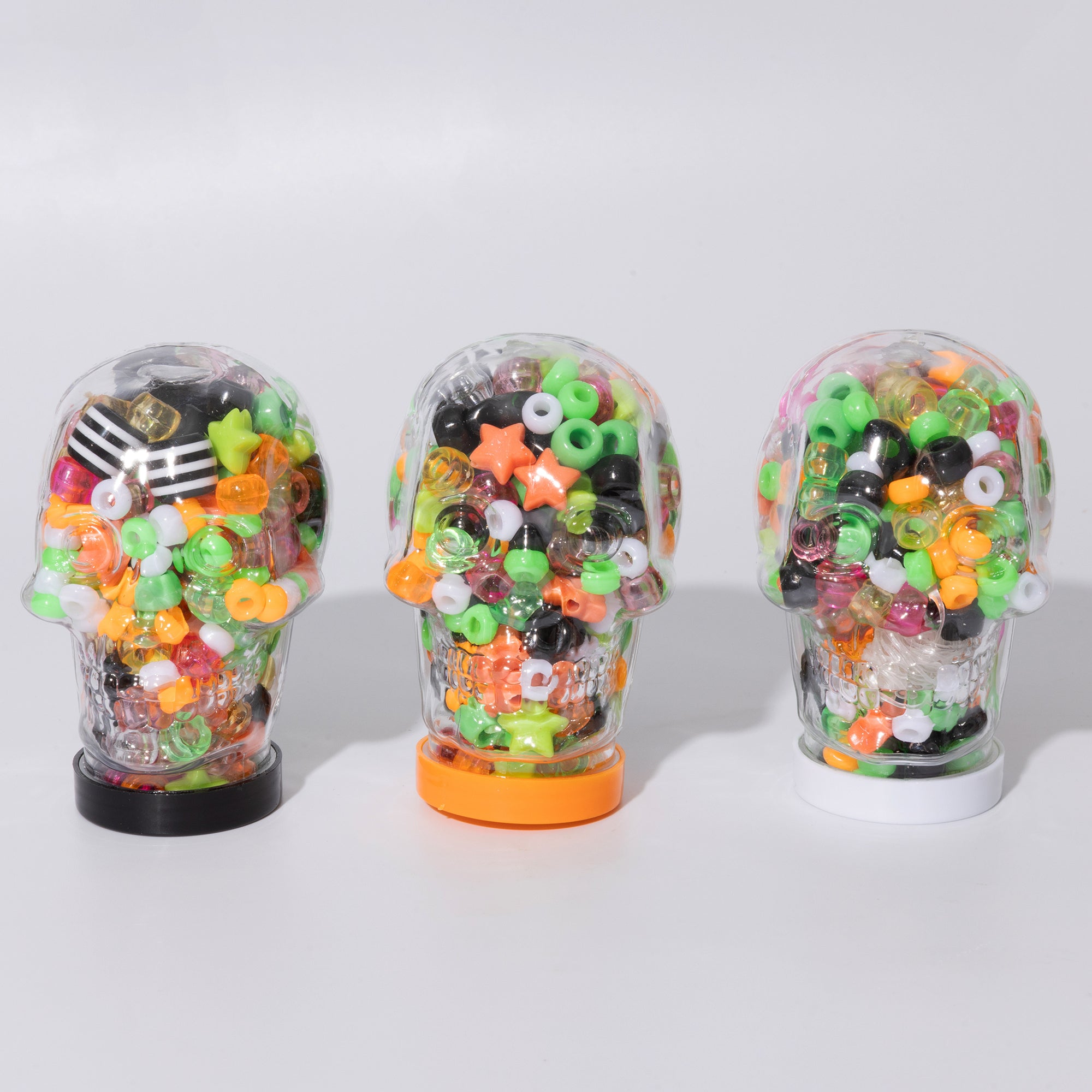 Halloween Skull 3-Pack DIY Bead Kit